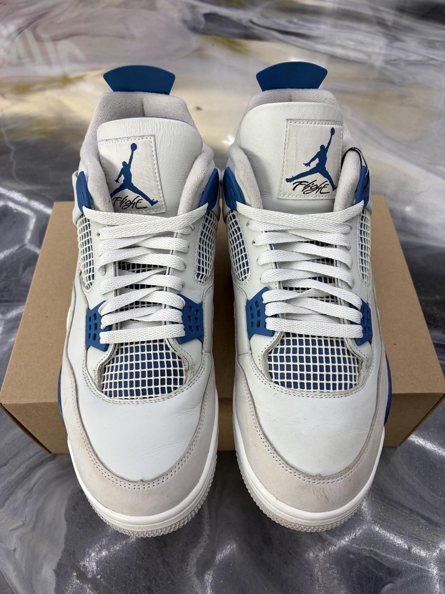 Jordan 4 "Military Blue" Used Size 13