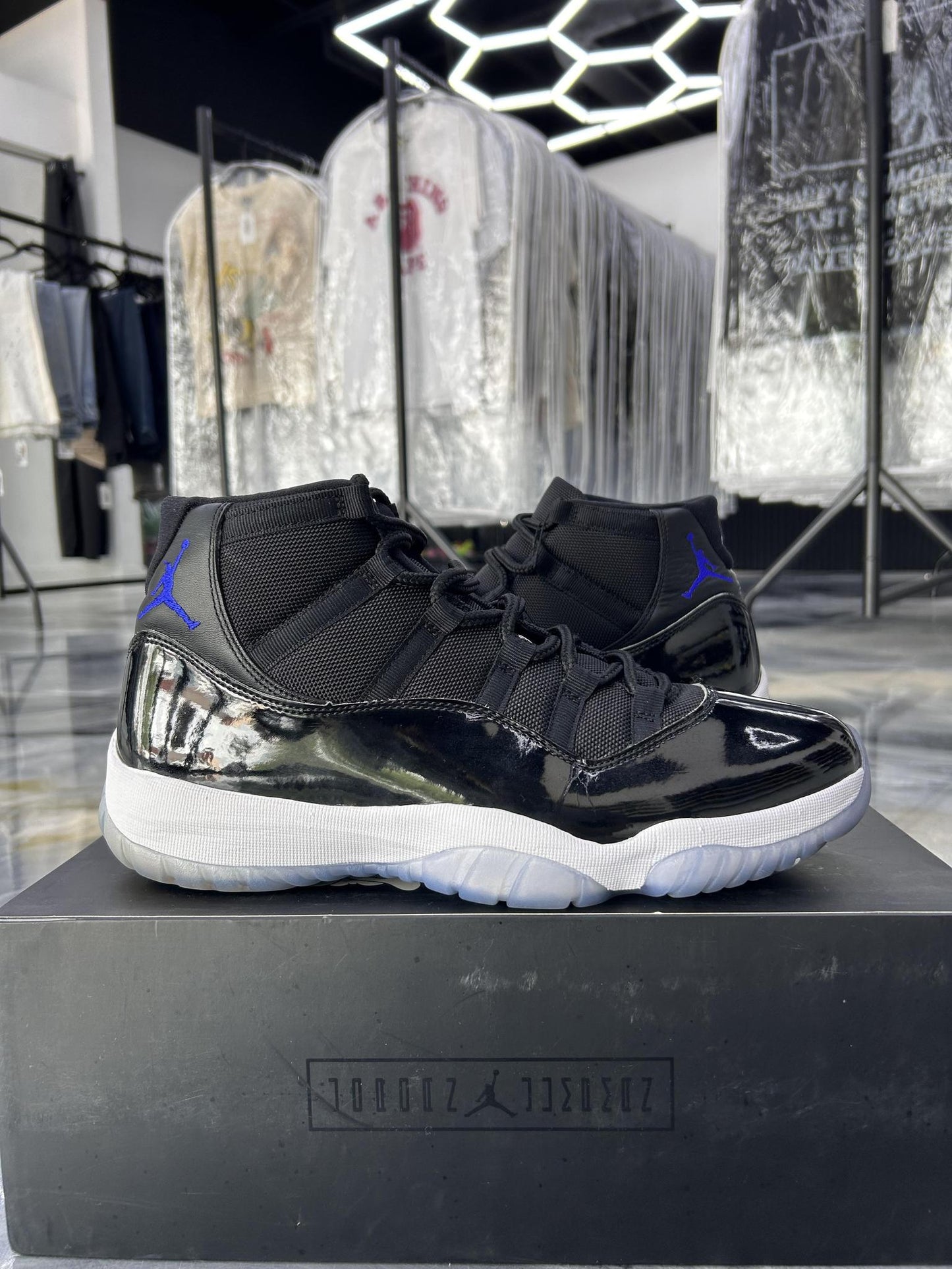Jordan 11 "Space Jam" Used Size 12
