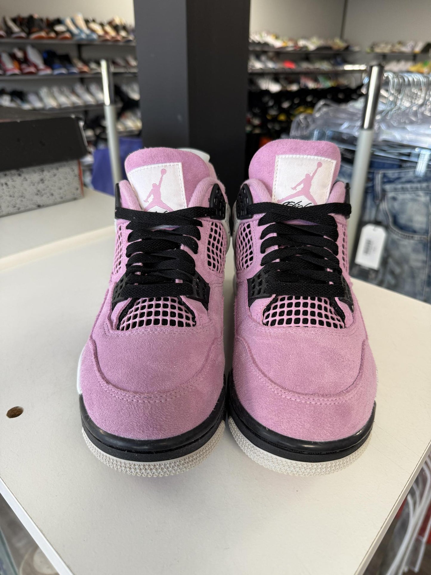 Jordan 4 "Orchid Pink" Used Size 6.5Y/8W