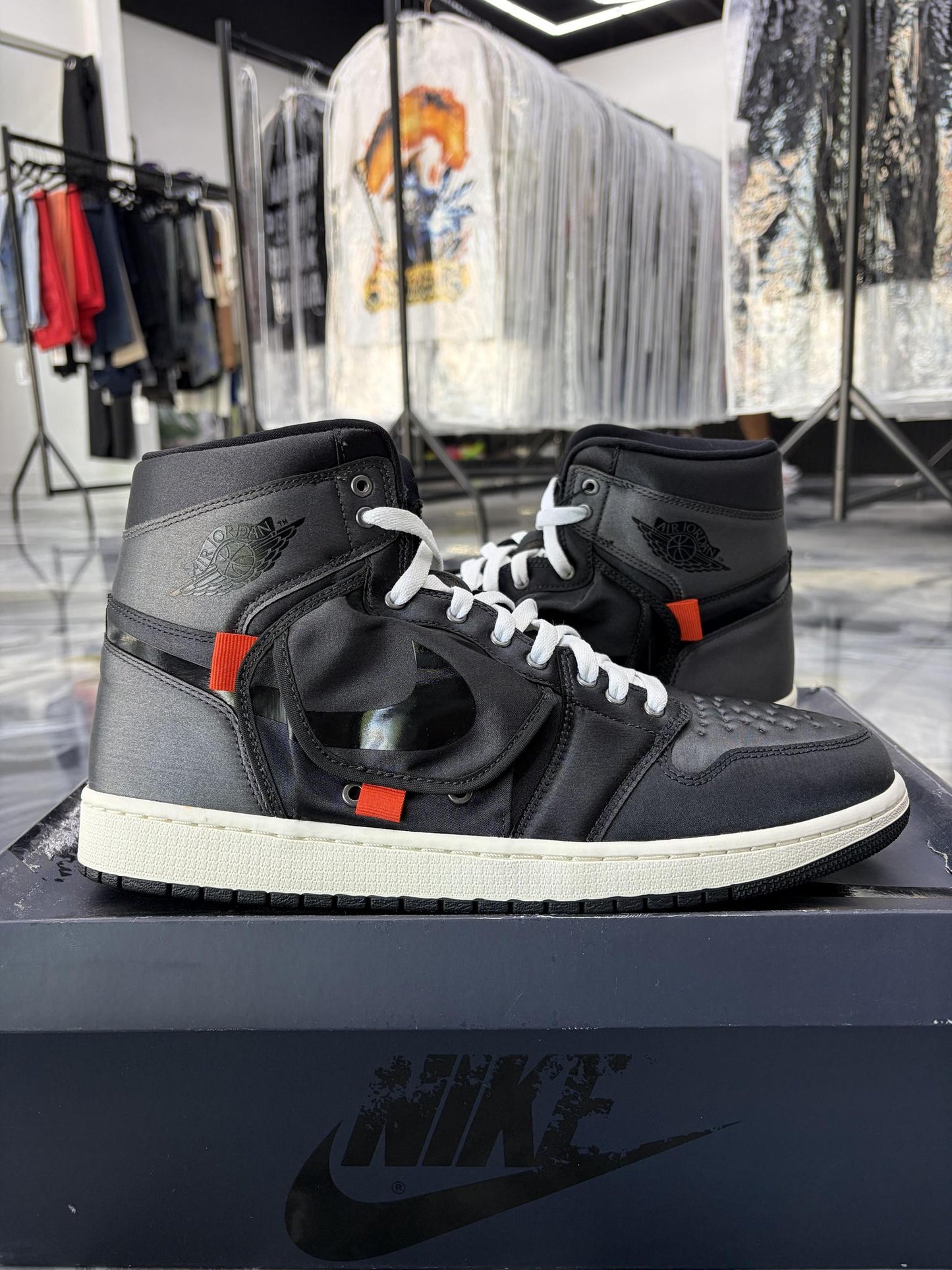 Jordan 1 "Utility Black" Used Size 13