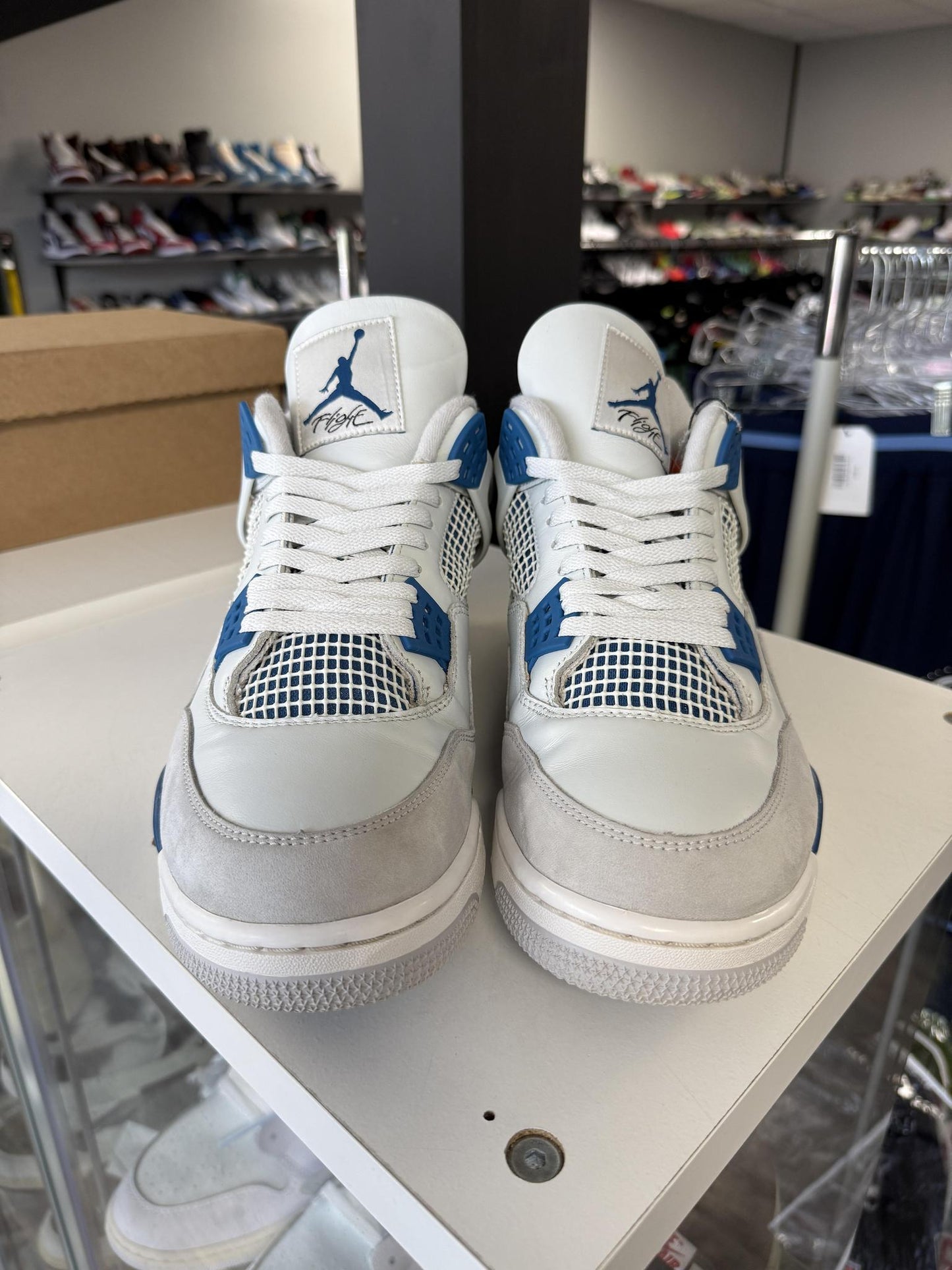 Jordan 4 "Military Blue" Used Size 13