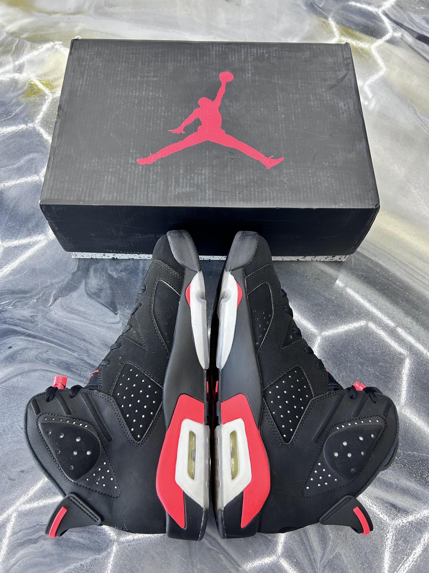 Jordan 6 "Black Infrared" Used Size 10.5