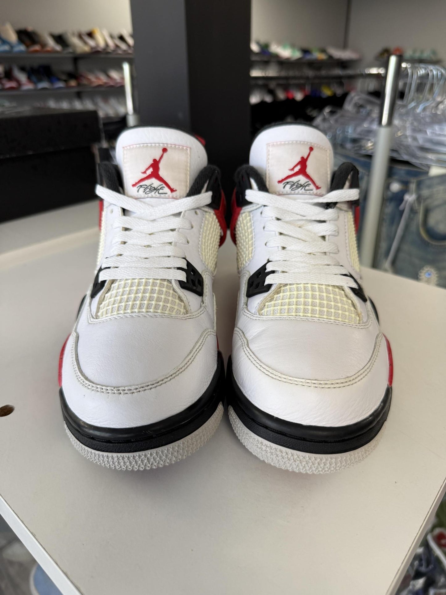 Jordan 4 "Red Cement" Used Size 6.5Y/8W