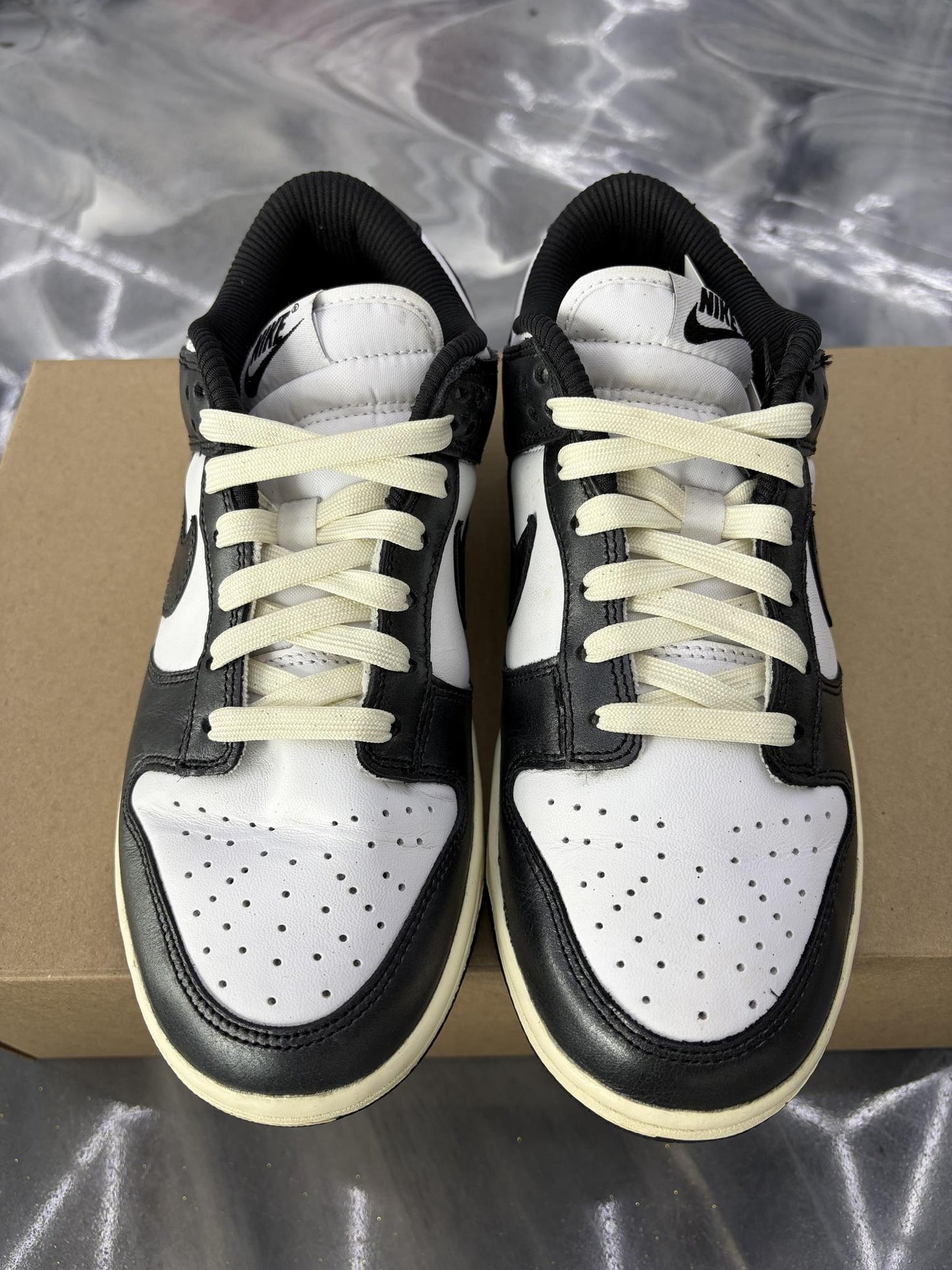 Nike Dunk Low Vintage Panda Used Size 5.5Y/7W