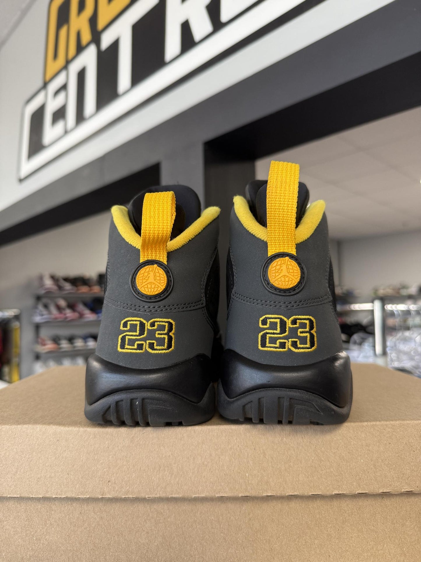 Jordan 9 "University Gold" Used Size 6Y/7.5W