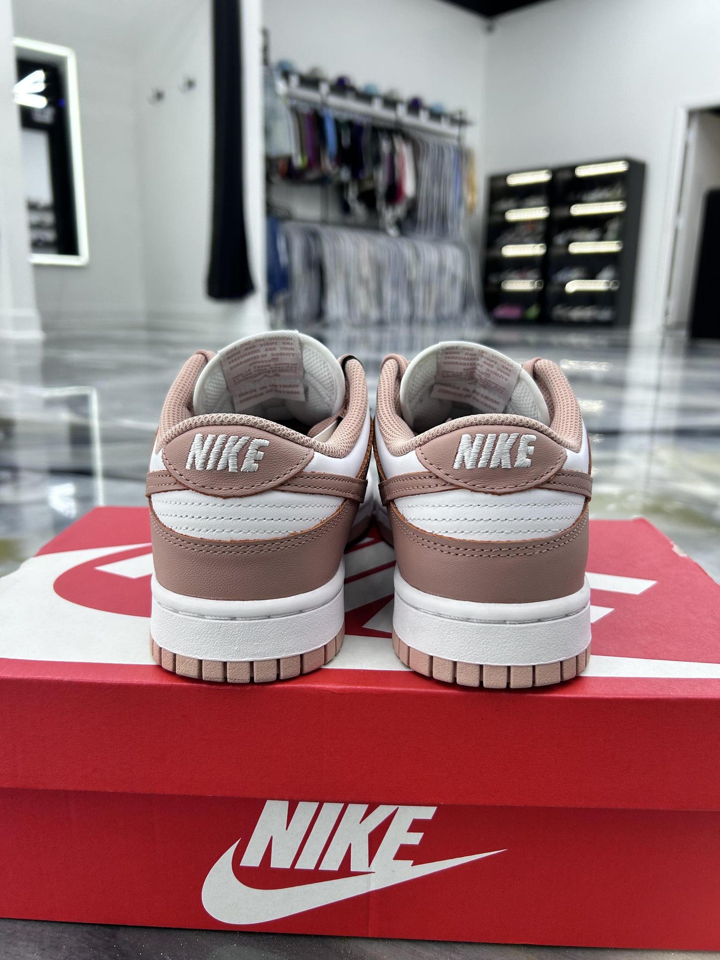 Nike Dunk Low "Rose Whisper" Used Size 6.5Y/8W