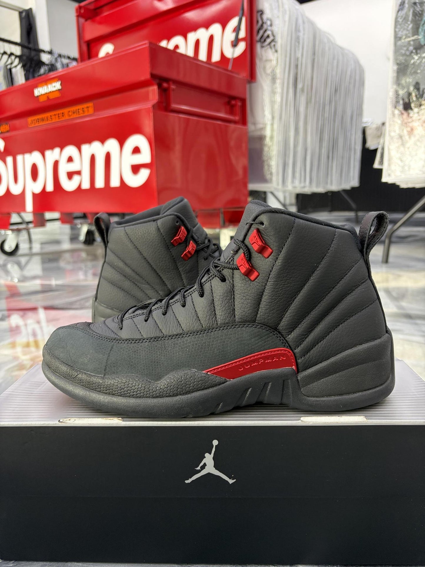 Jordan 12 "Bloodline" Used Size 10.5