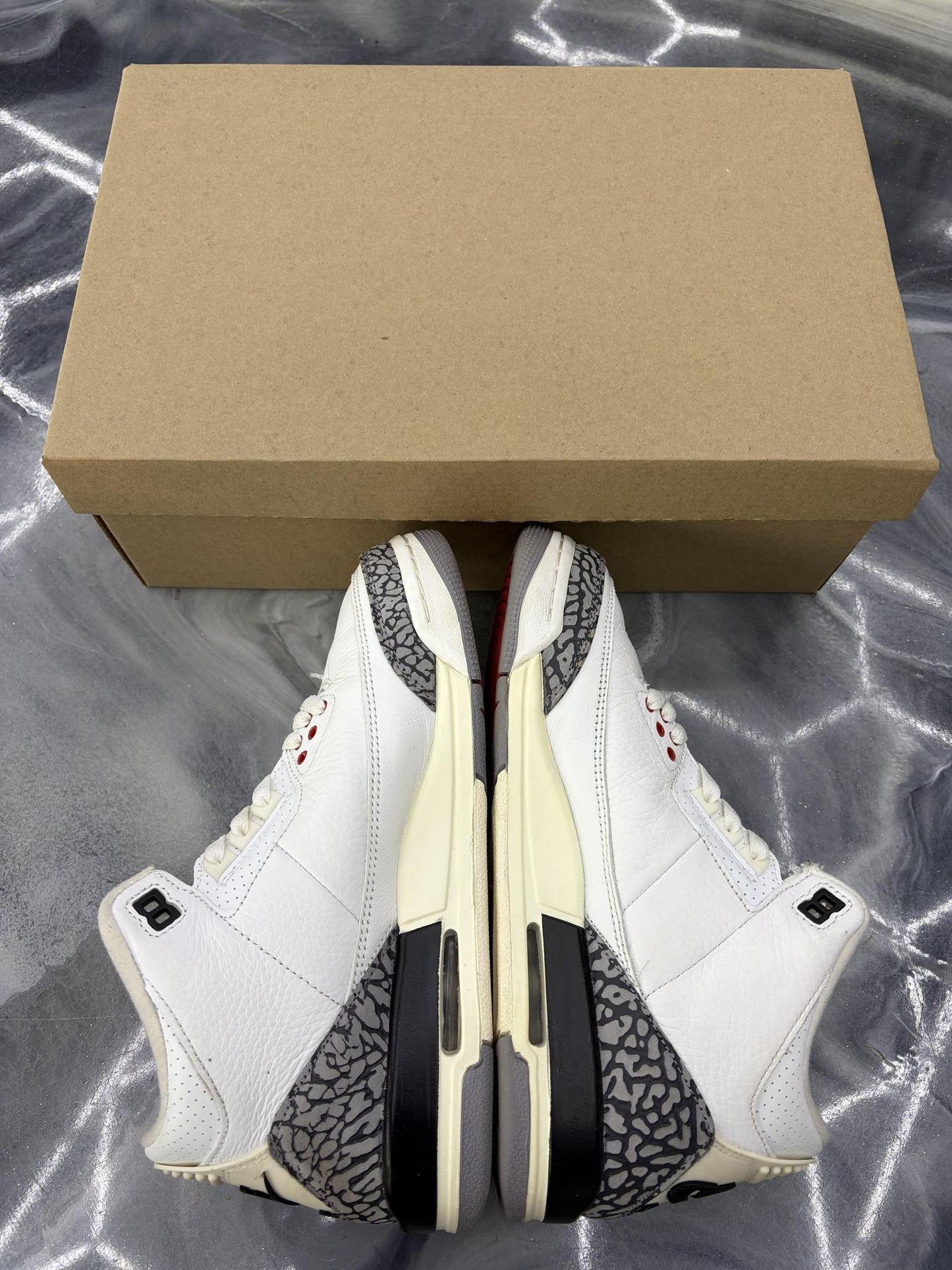 Jordan 3 "Reimagined" Used Size 7Y/8.5W