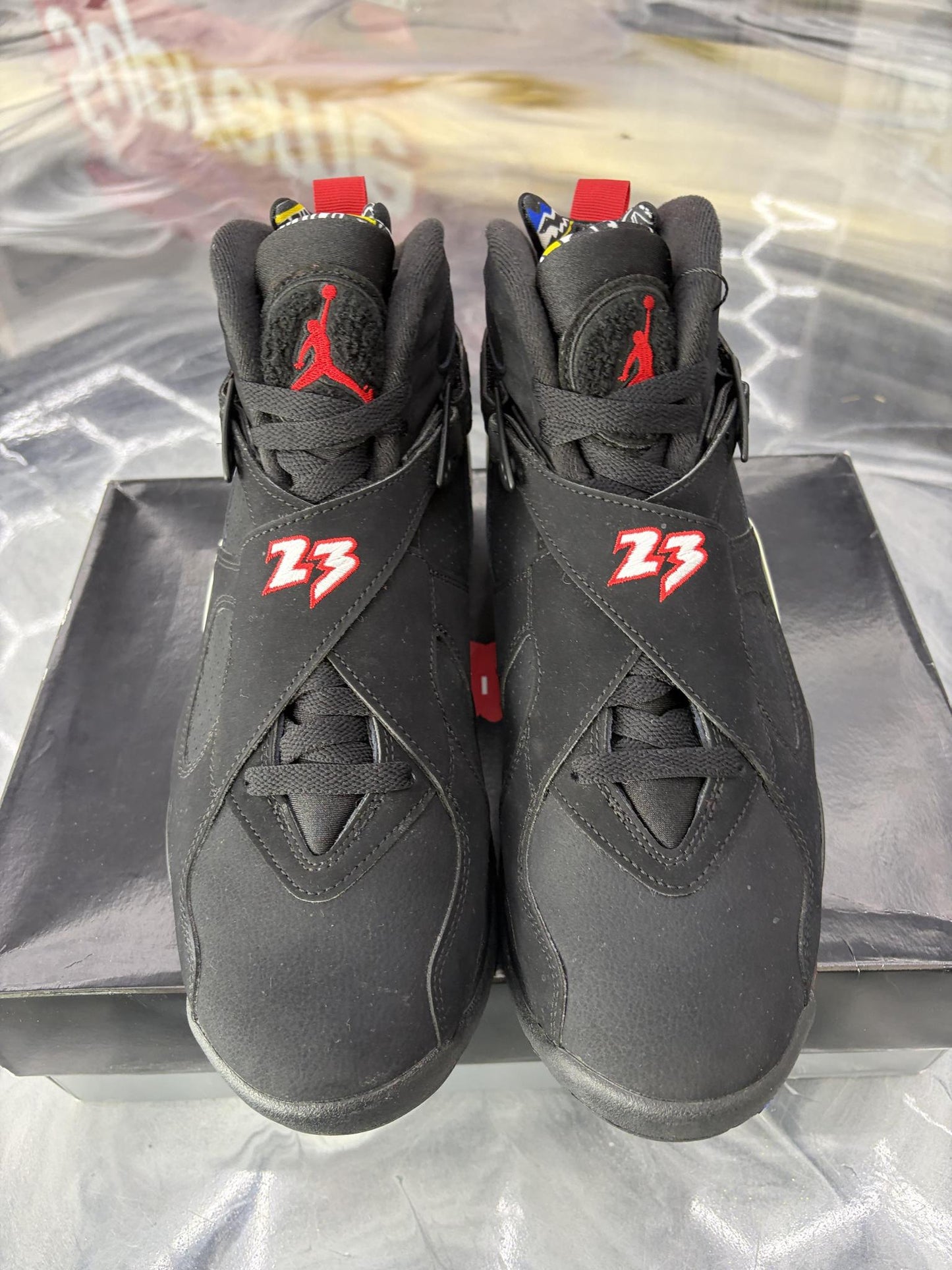 Jordan 8 "Playoffs" Used Size 8.5