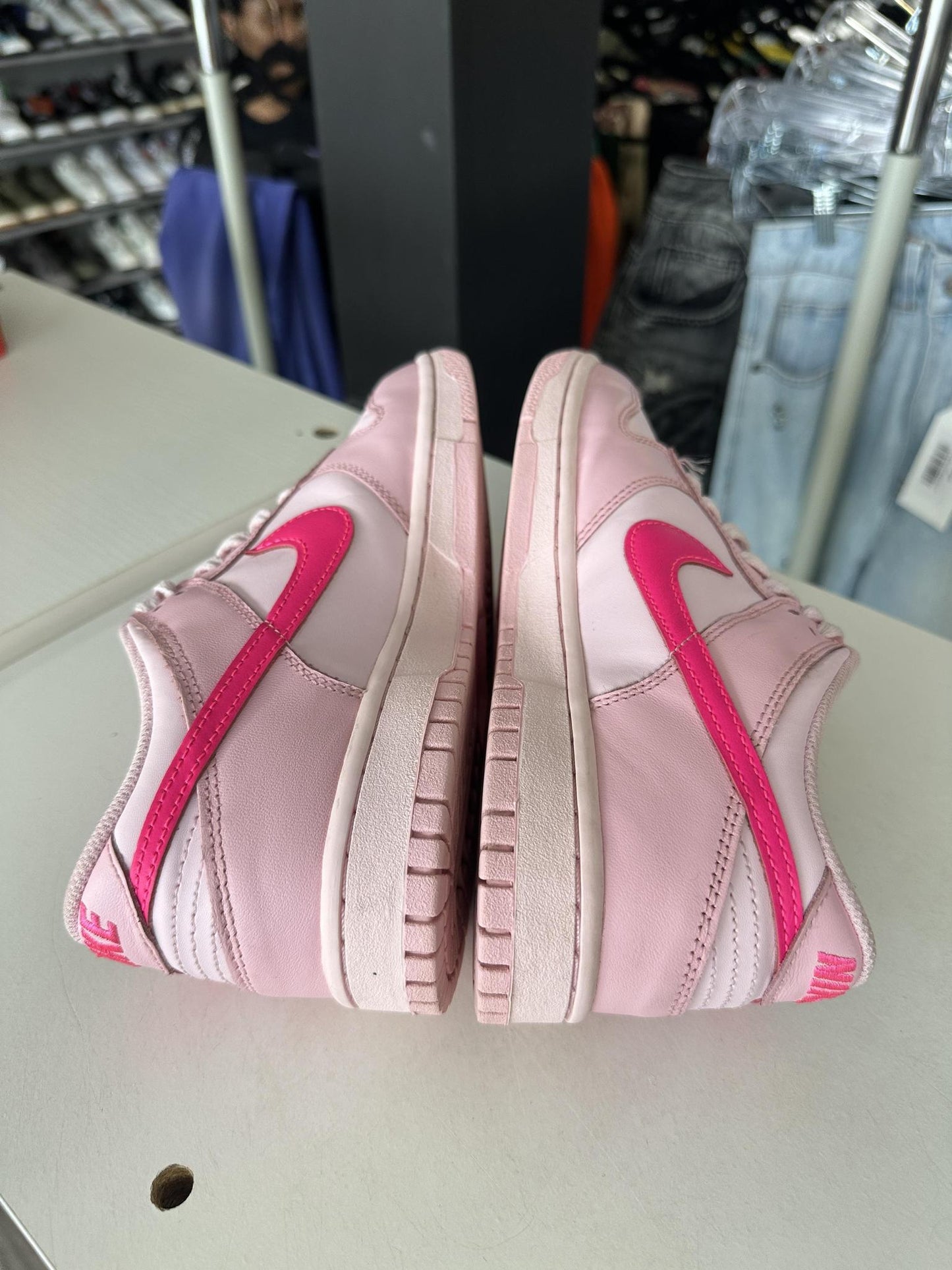 Nike Dunk Low "Triple Pink" Size 7Y/8.5W