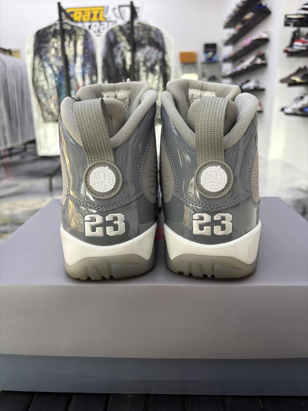 Jordan 9 "Cool Grey" Used Size 10