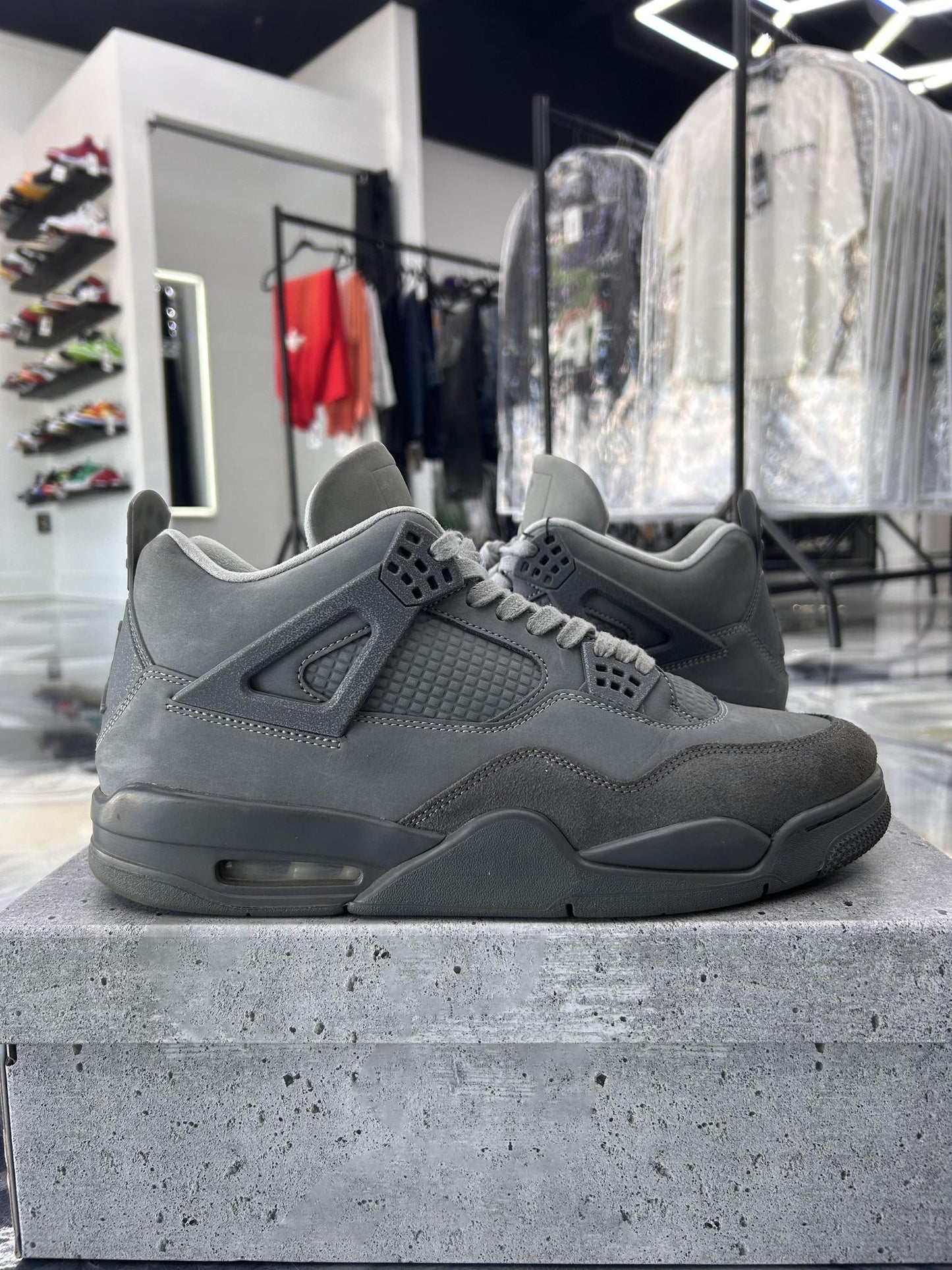 Jordan 4 "Wet Cement Paris" Used Size 13
