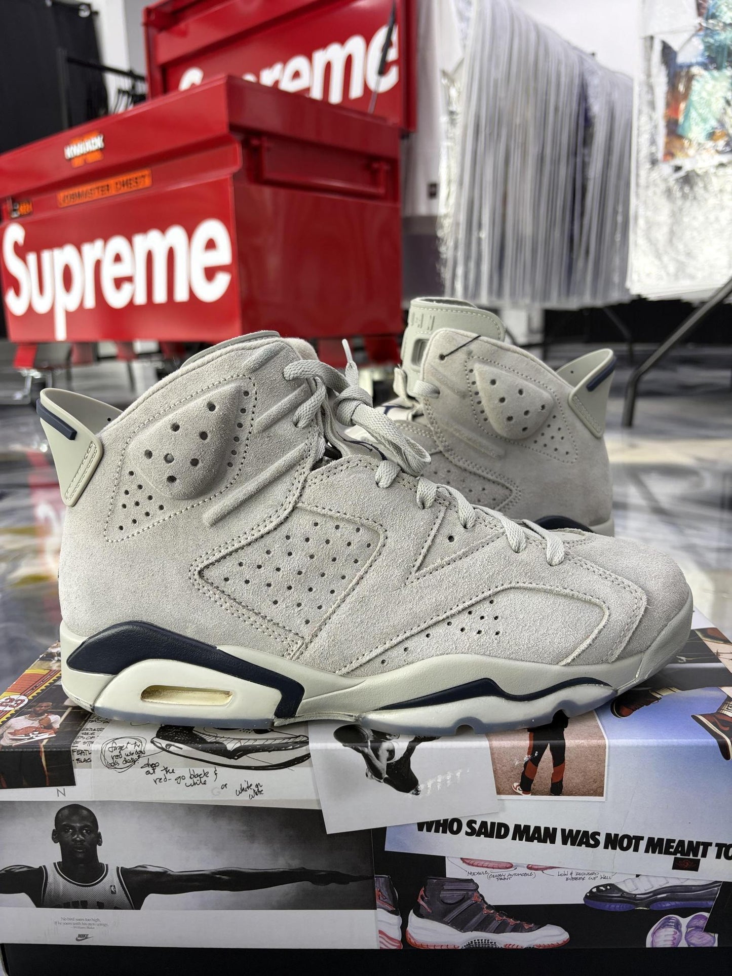Jordan 6 "Georgetown" Used Size 10