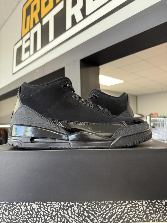 Jordan 3 "Black Cat" Used Size 11