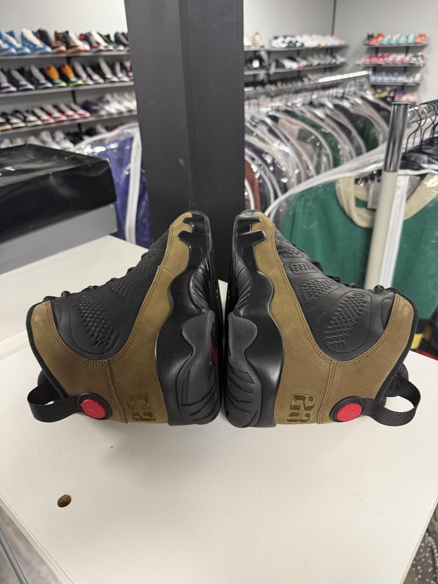 Jordan 9 "Olive" Used Size 11