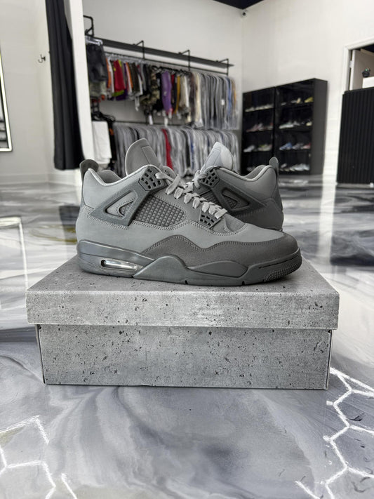 Jordan 4 "Paris/Wet Cement" Used Size 12