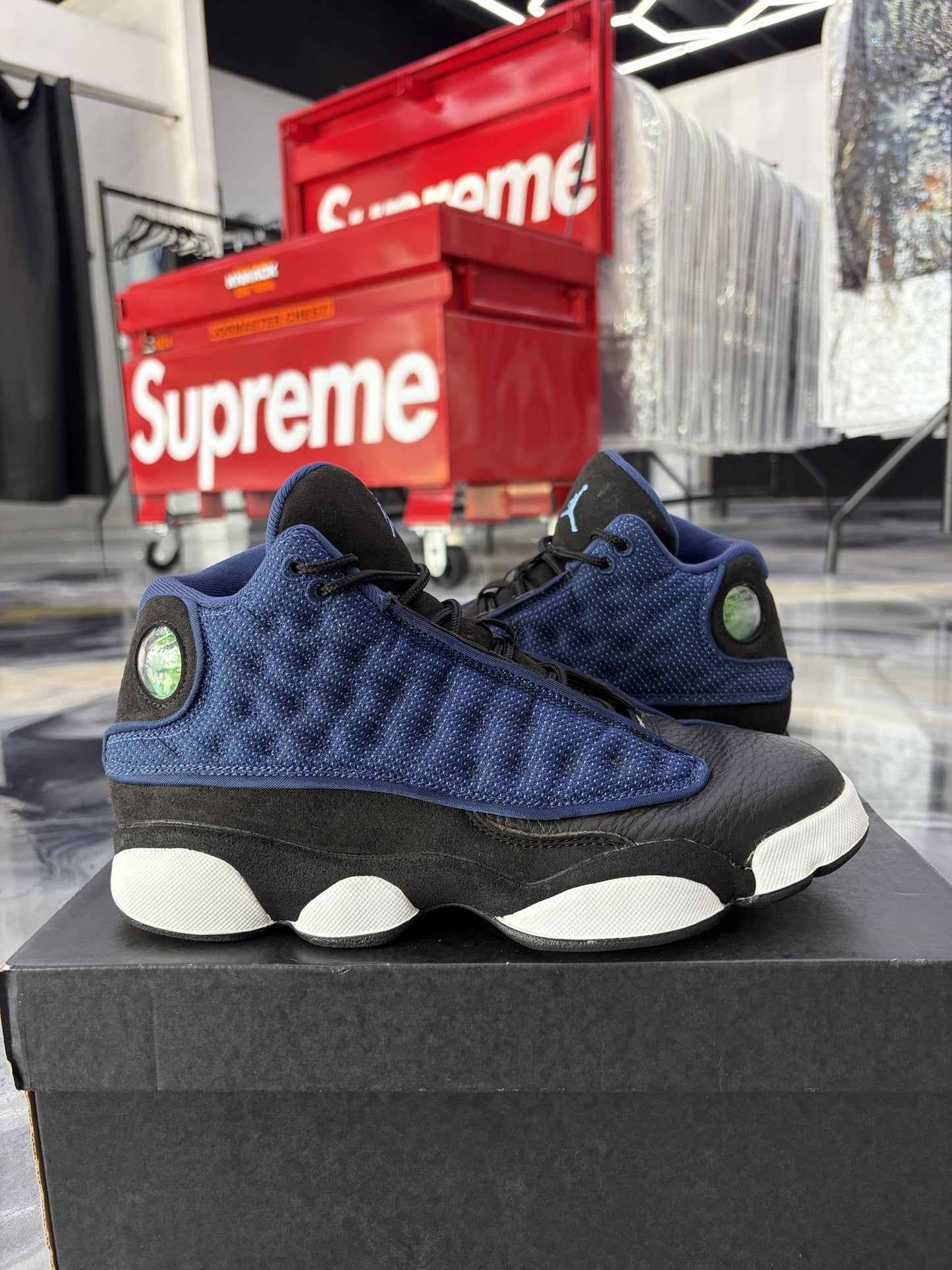 Jordan 13 "Flint" Used Size 7Y/8.5W