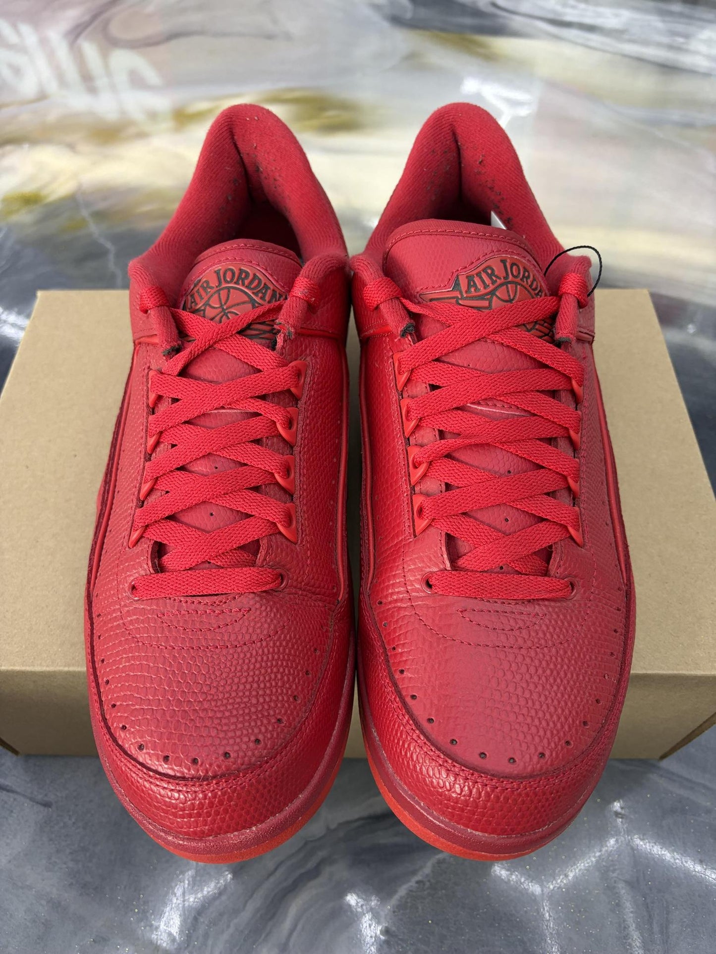 Jordan 2 Retro Low "Gym Red" Used Size 10.5