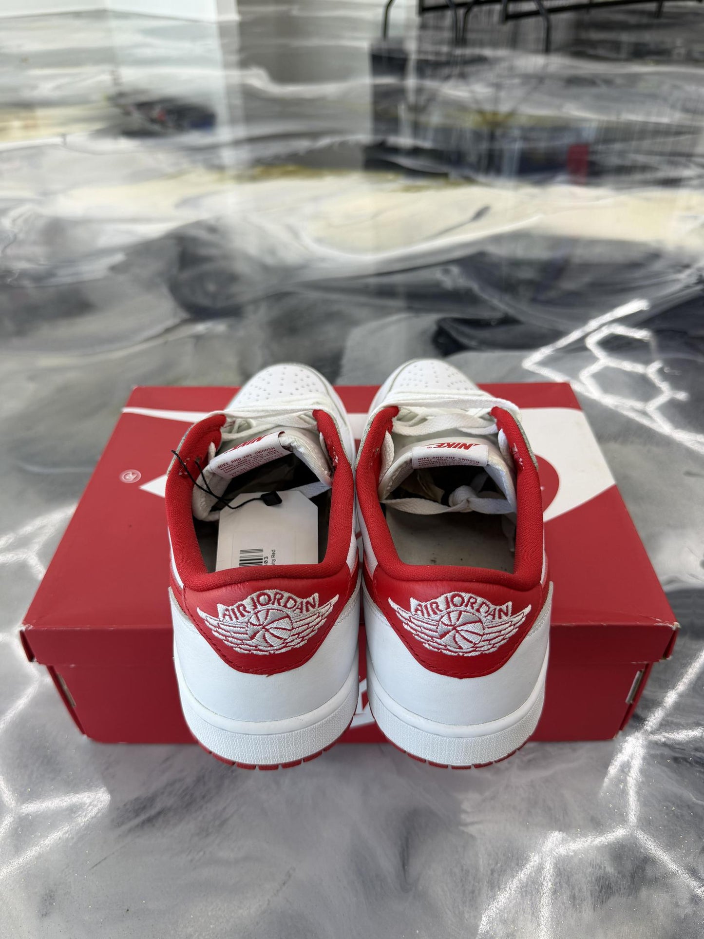 Jordan 1 Low "University Red" Used 10.5