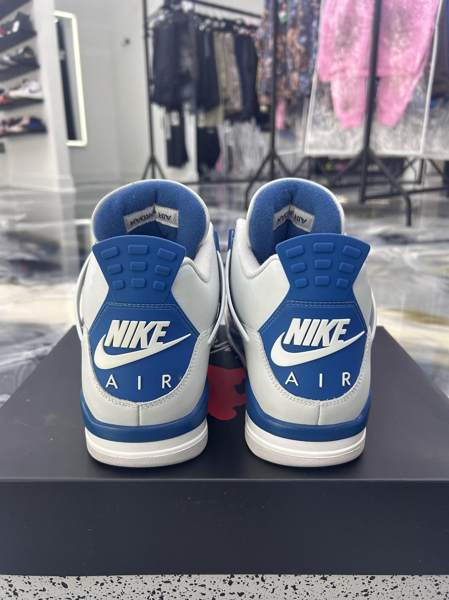 Jordan 4 "Military Blue" Used Size 13