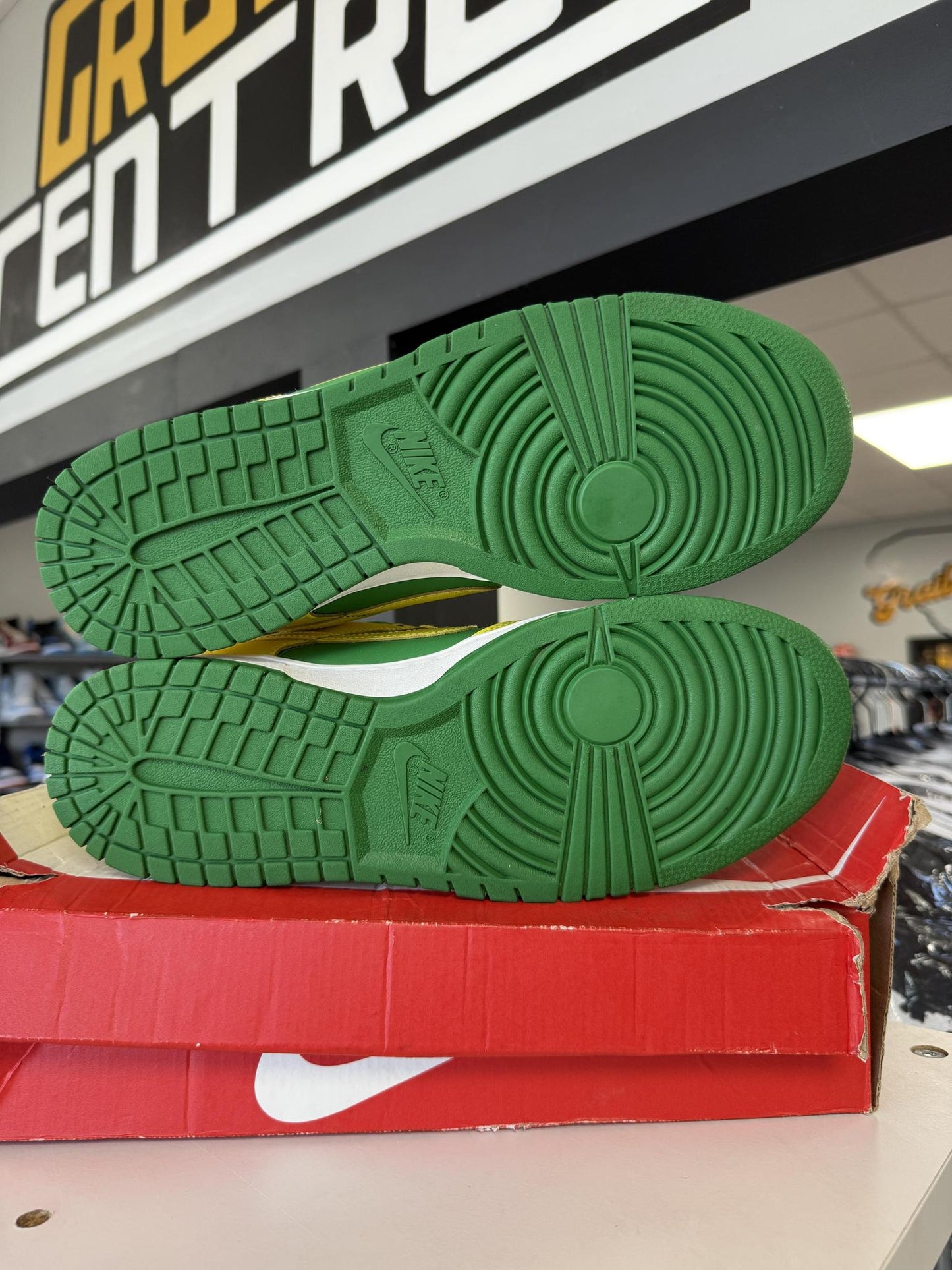 Dunk Low "Reverse Brazil" Used Size 11