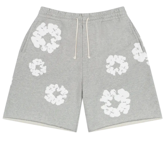 Denim Tears Cotton Wreath Sweatshorts "Grey"