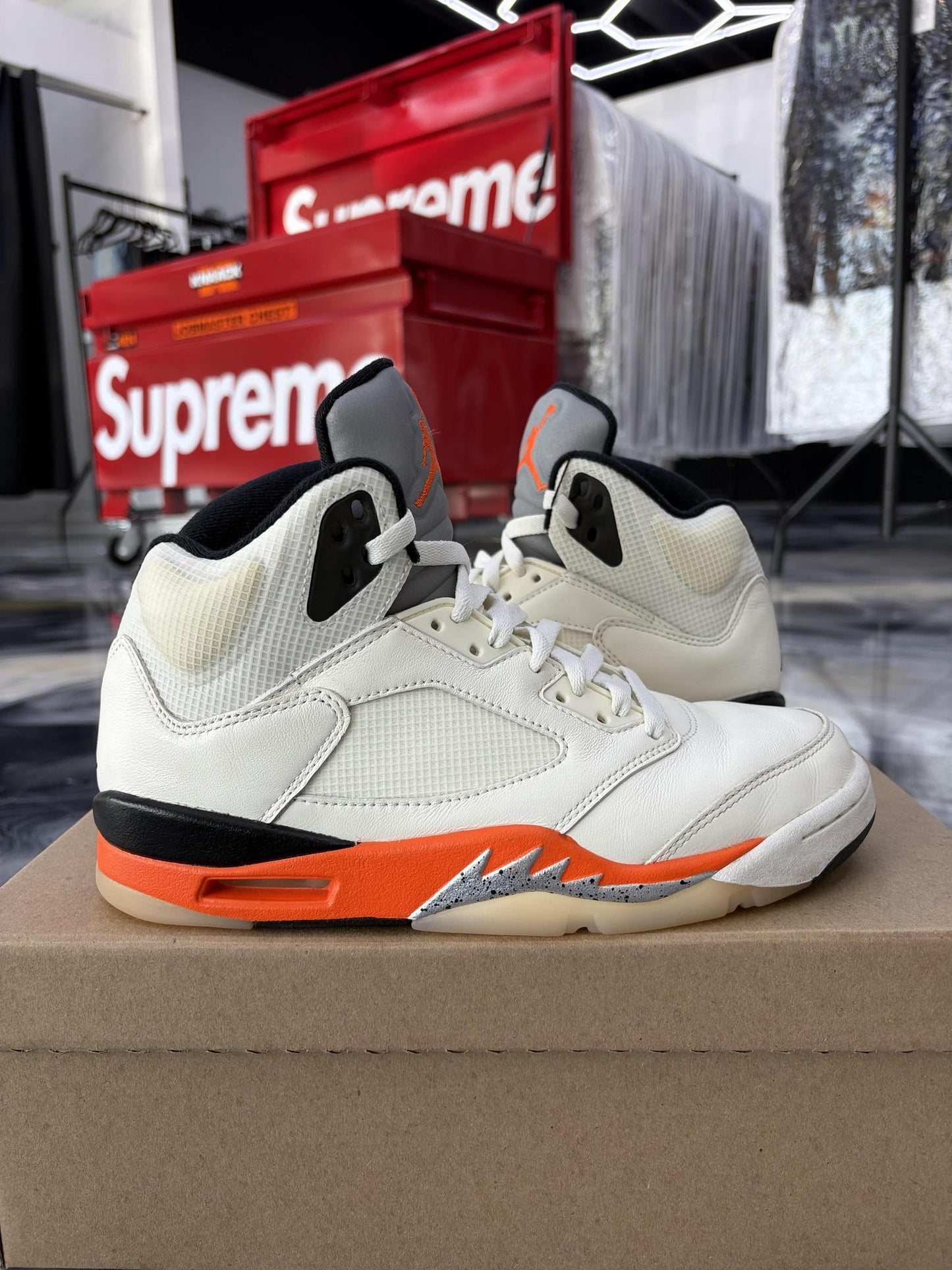 Jordan 5 "Shattered Backboard" Used Size 7.5