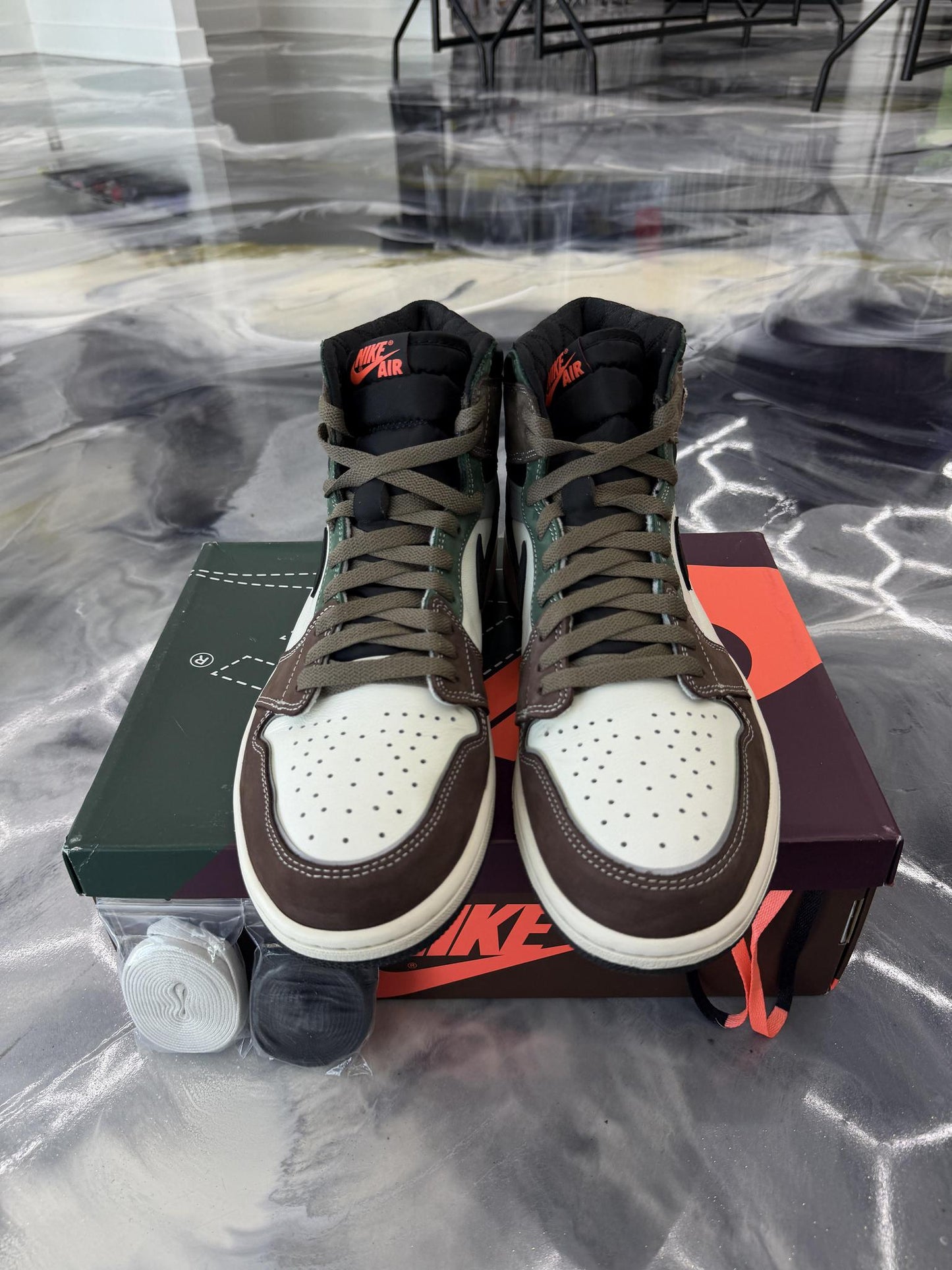 Jordan 1 "Hand Crafted" Used Size 12