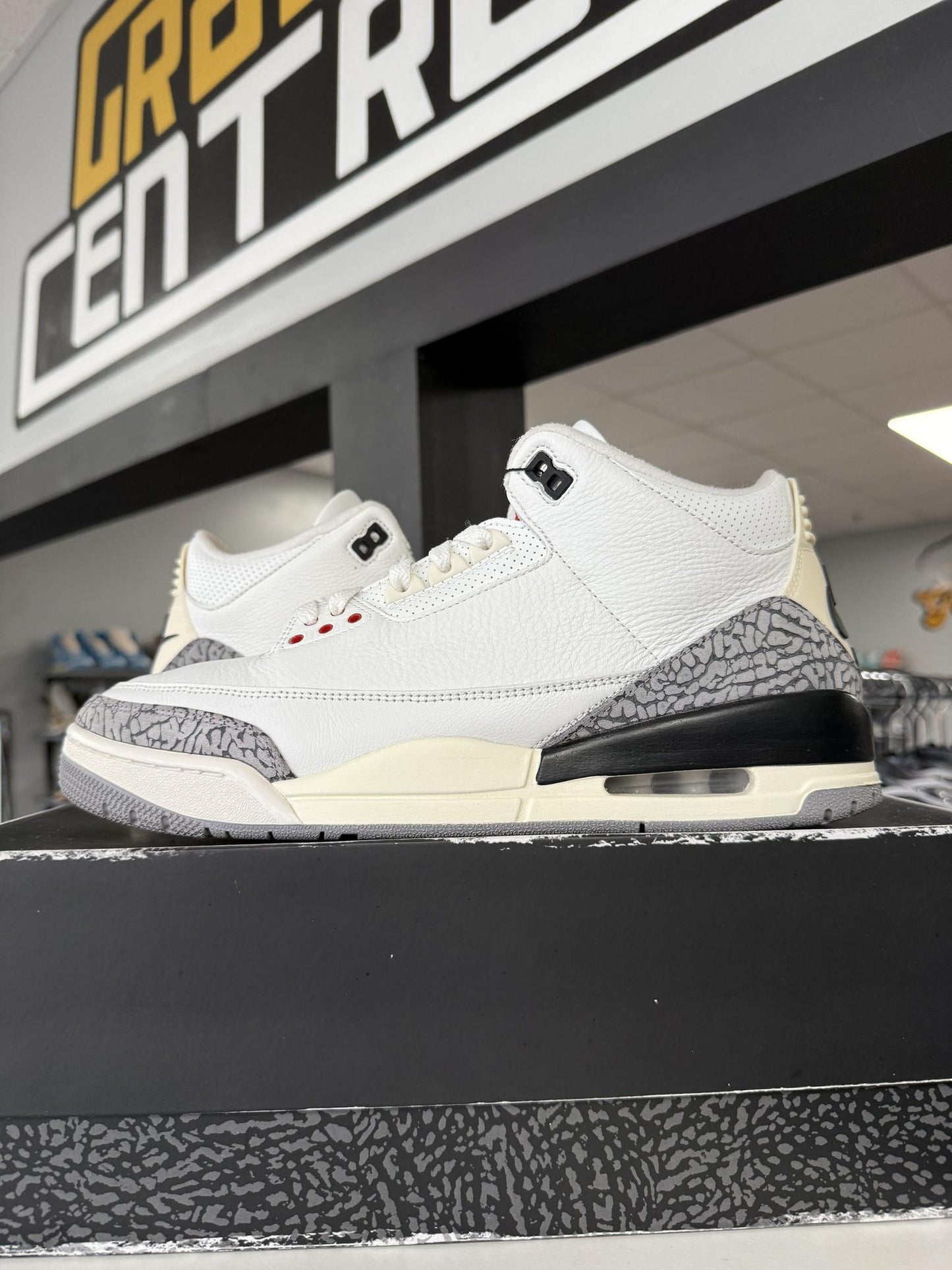 Jordan 3 "White Cement Reimagined" Used Size 12