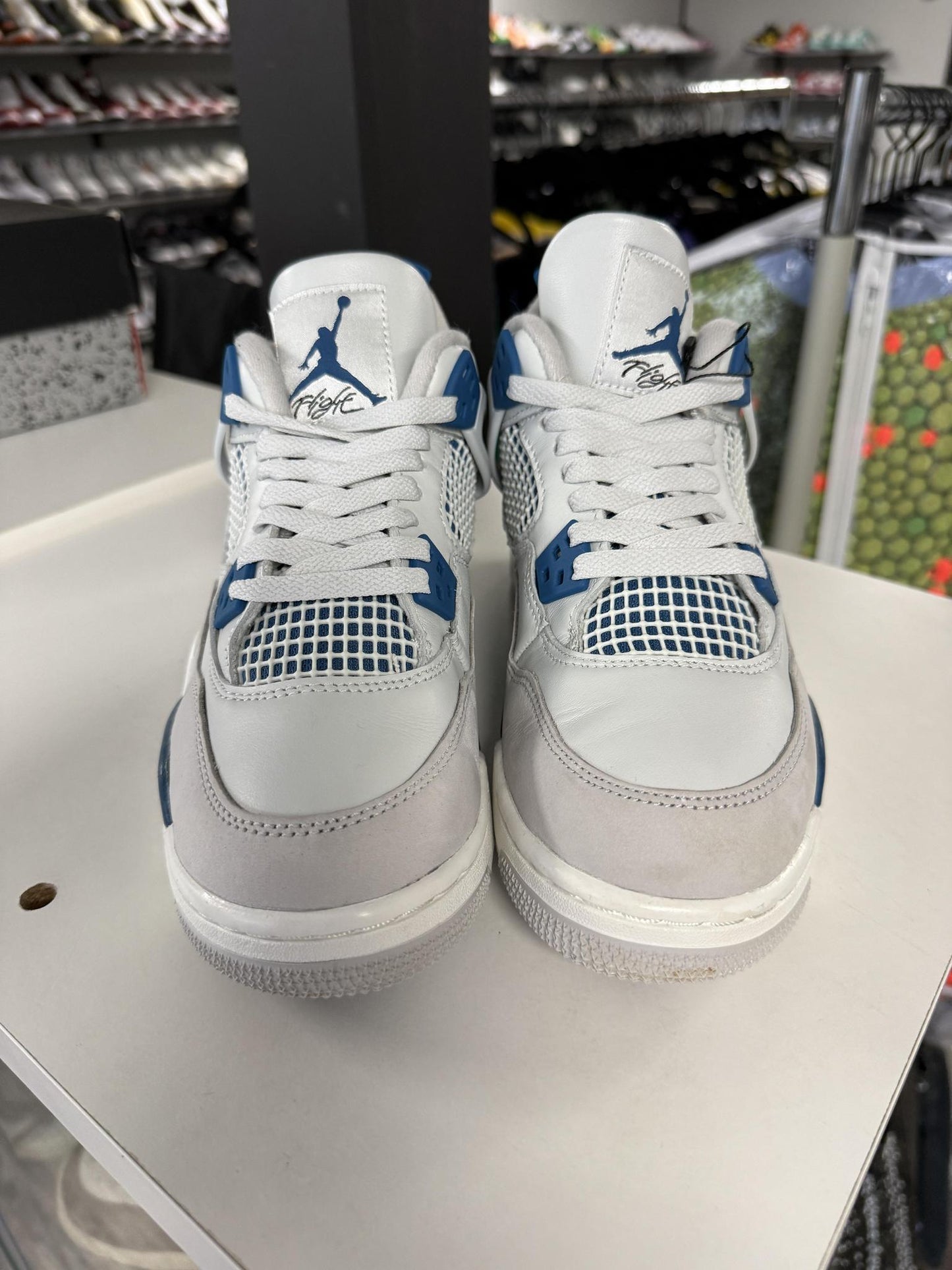 Jordan 4 "Military Blue" Used Size 6.5Y/8W