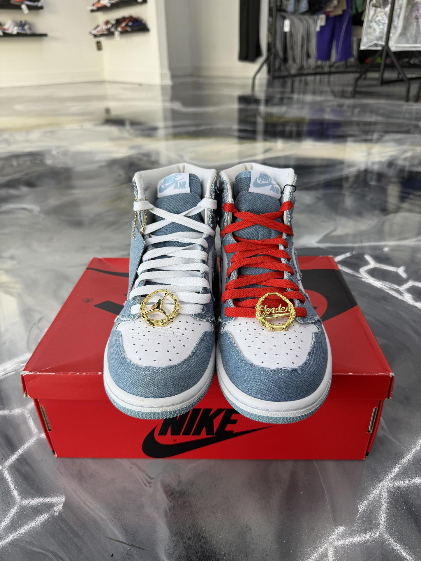 Jordan 1 "Denim" Size 6.5/8W