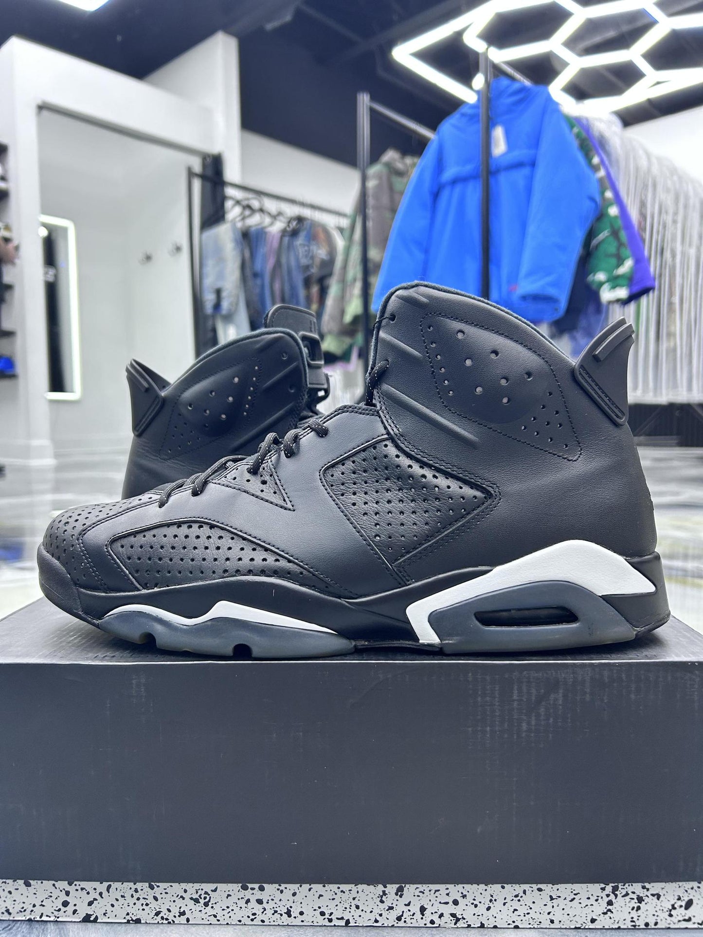 Jordan 6 "Black Cat" Used Size 14