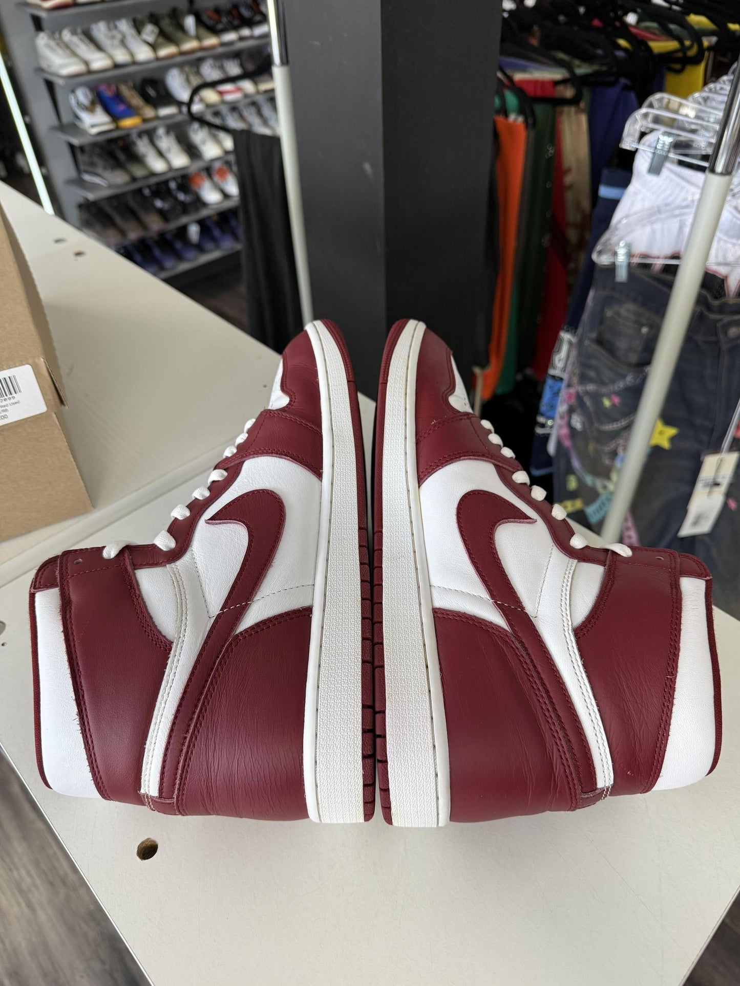 Jordan 1 "Team Red" Used Size 13