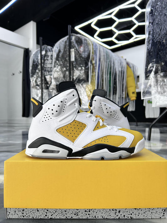 Jordan 6 "Yellow Ochre" Used Size 9.5