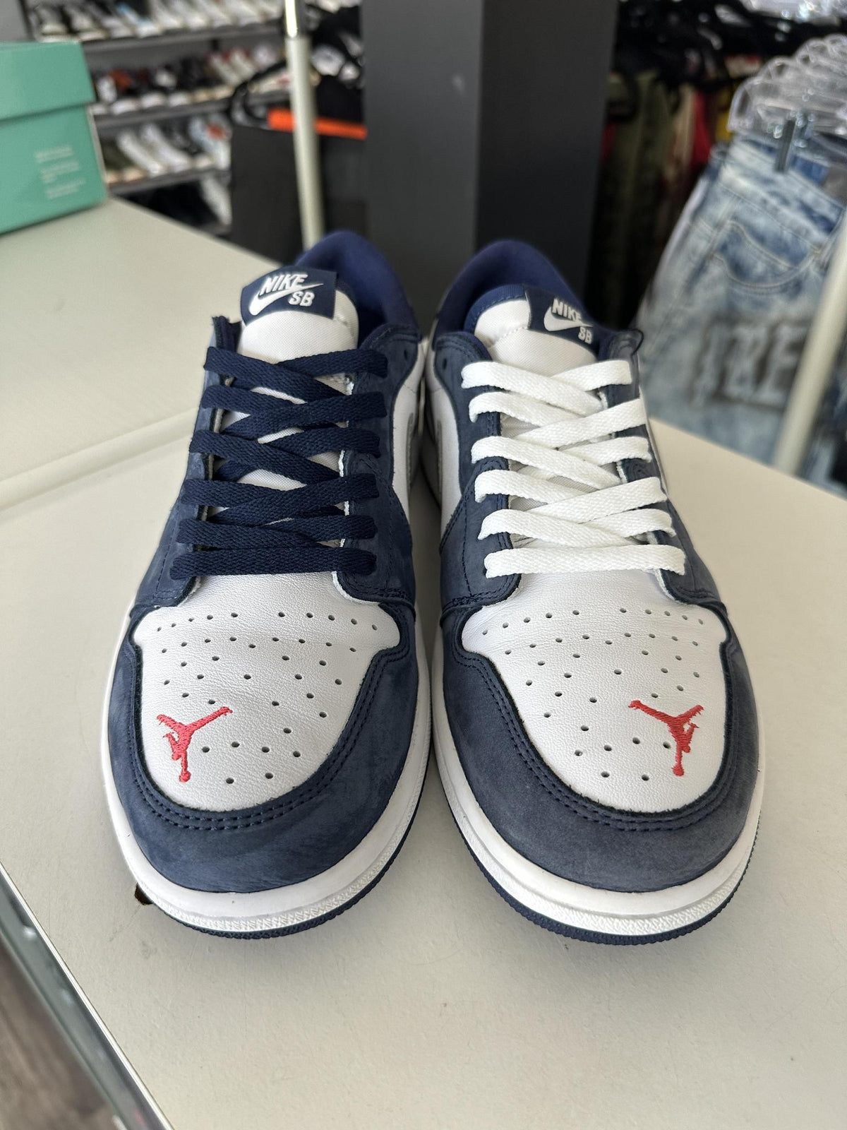 Jordan 1 Low SB x Eric Kostin Midnight Navy