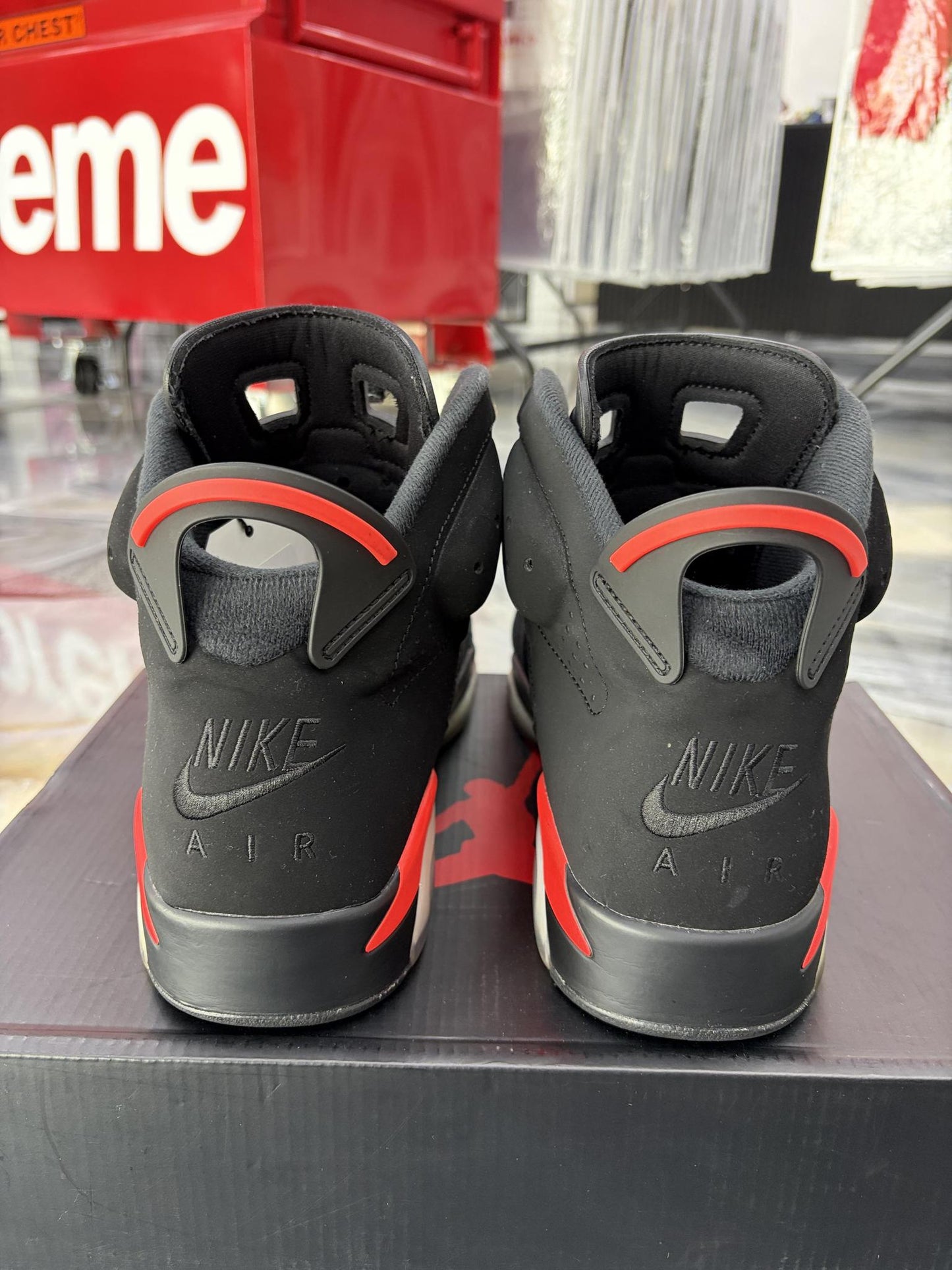 Jordan 6 "Black Infrared" Used Size 12