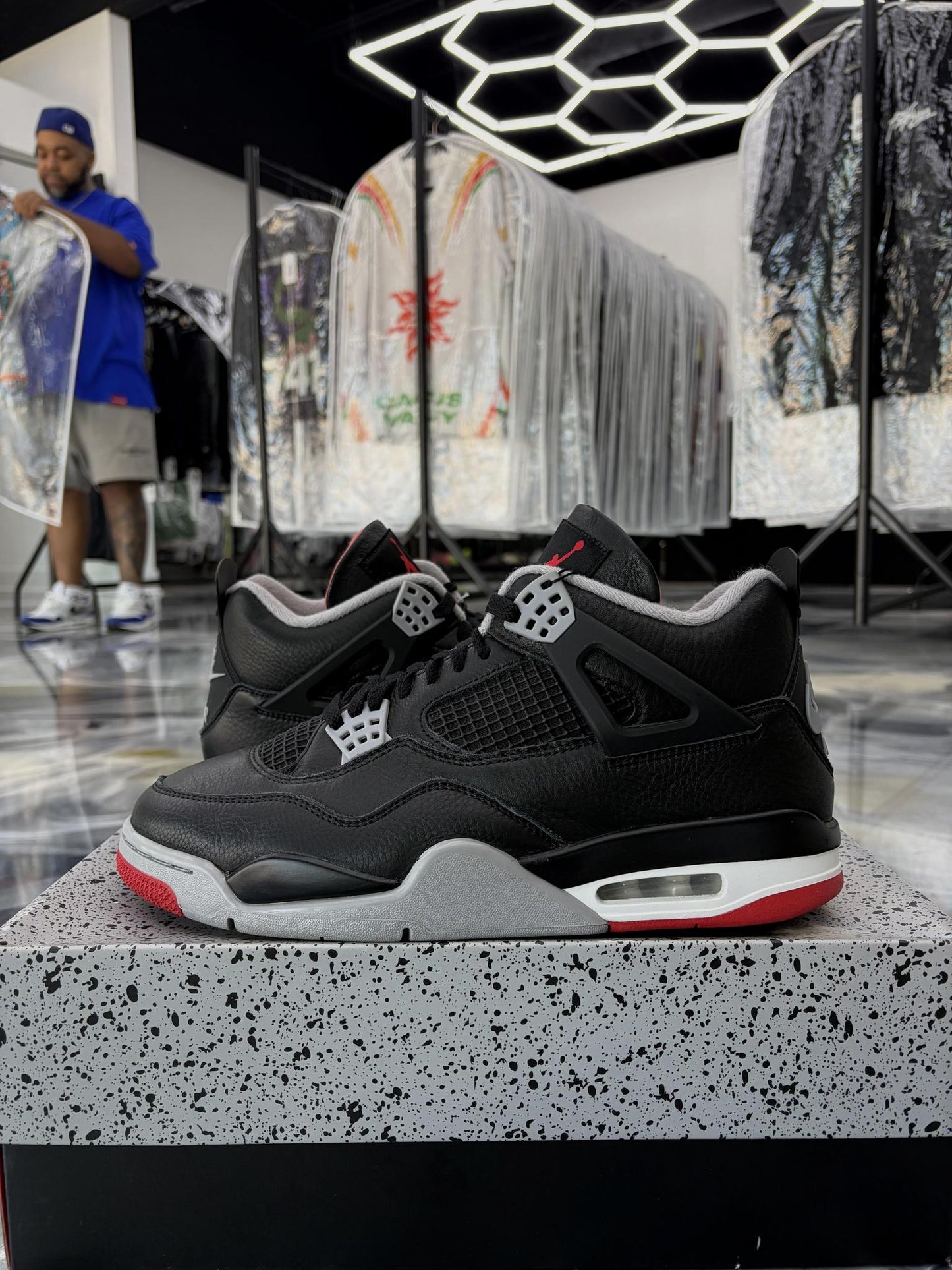 Jordan 4 "Bred Reimagined" Used Size 11.5