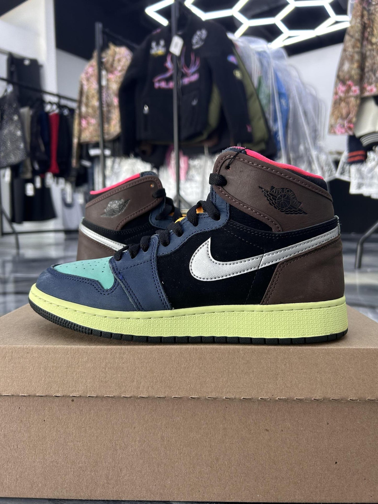 Jordan 1 High "Biohack" Used Size 7Y/8.5W
