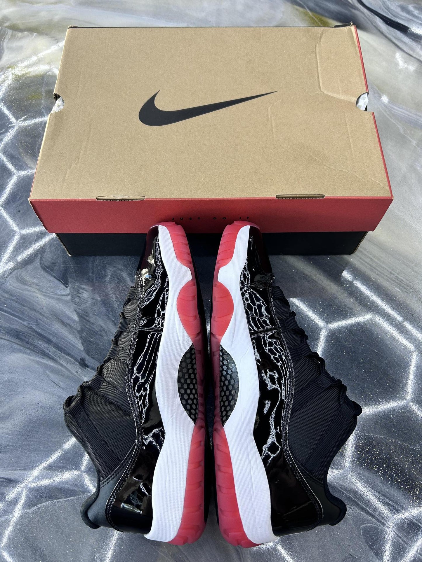 Jordan 11 Low "Bred" Used Size 12