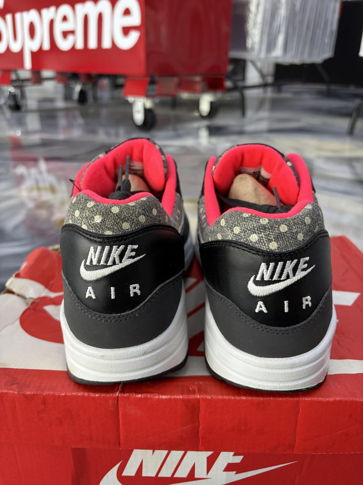 Nike Air Max 1 "Polka Dot" Used Size 12
