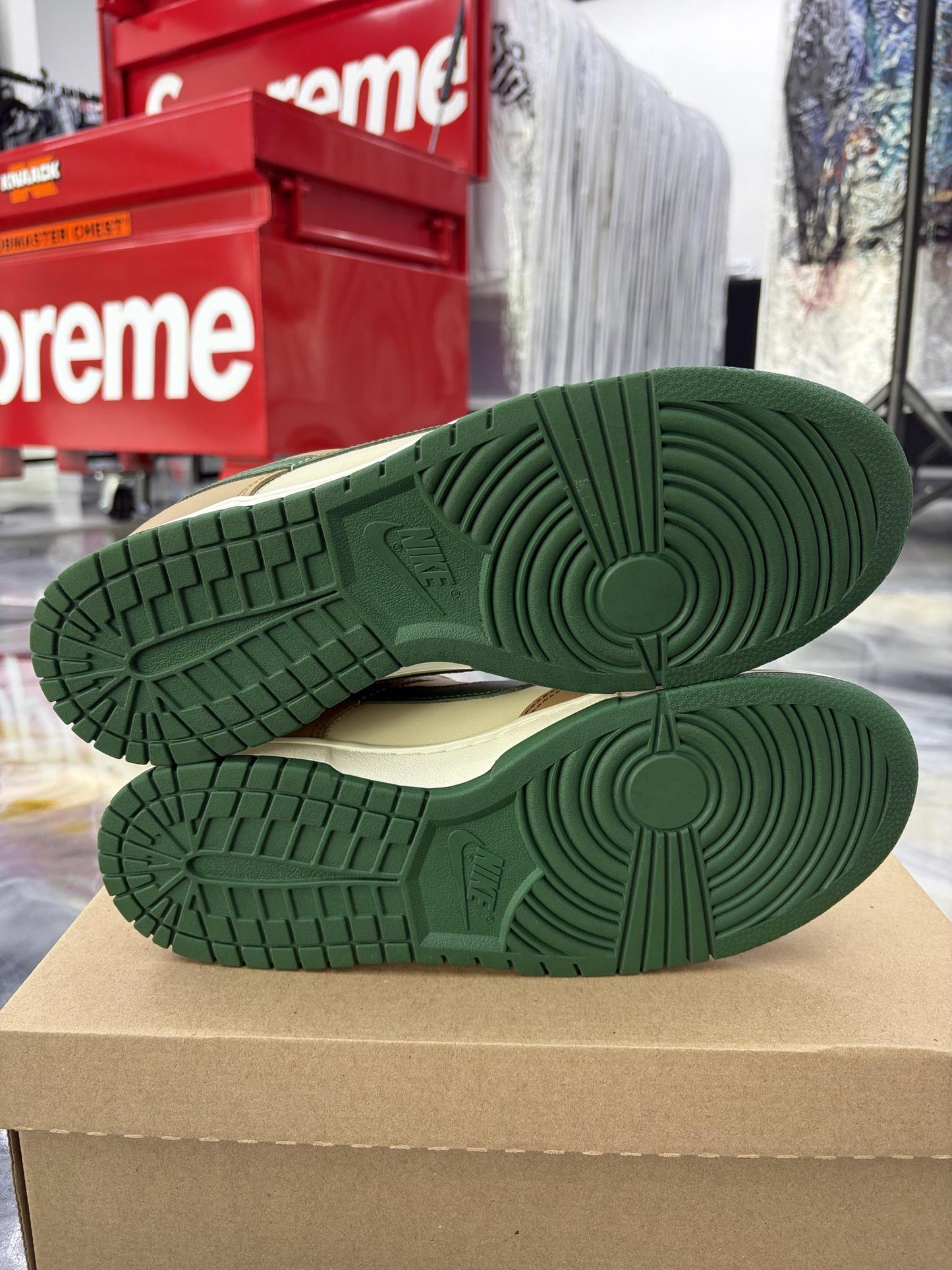 Nike Dunk Low "Gorge Green" Used Size 10