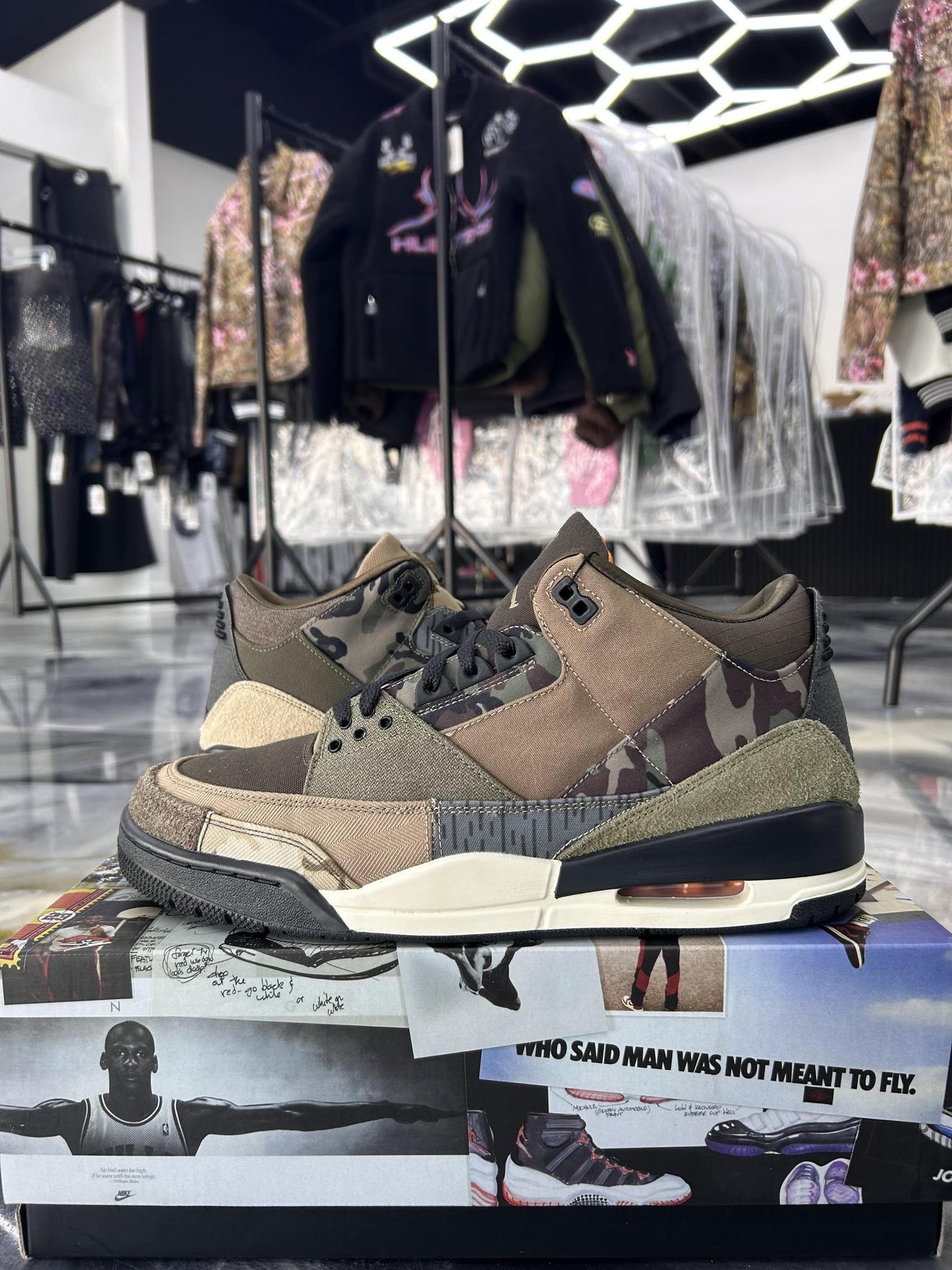 Jordan 3 SE "Camo" Used Size 12