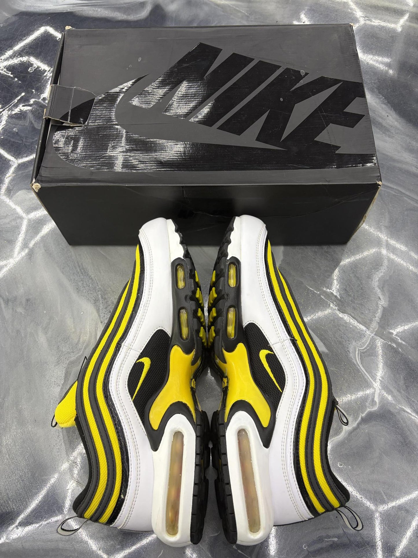 Nike Air Max Plus 97 "Tour Yellow" Used Size 12
