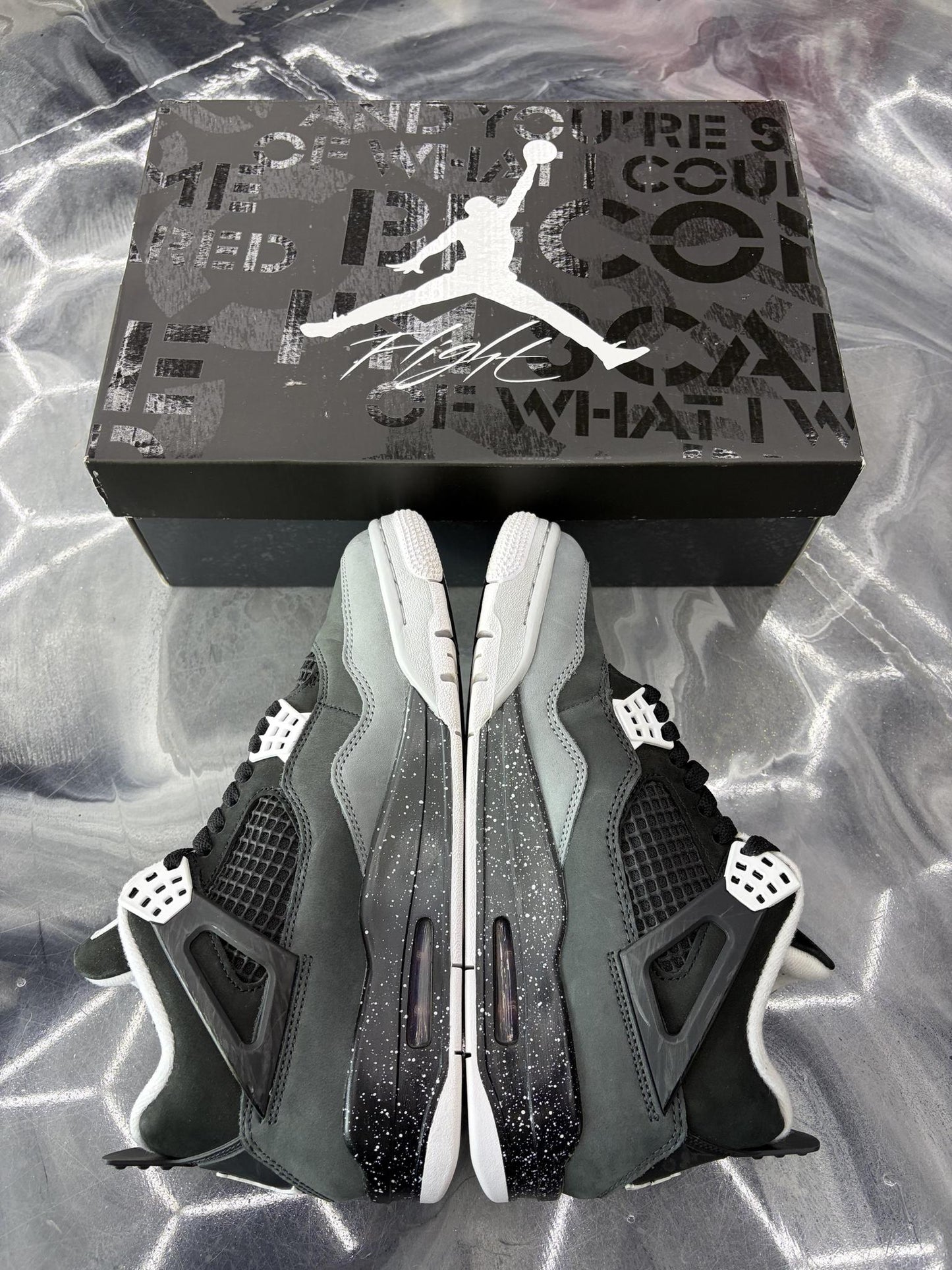 Jordan 4 "Fear" Used Size 8.5