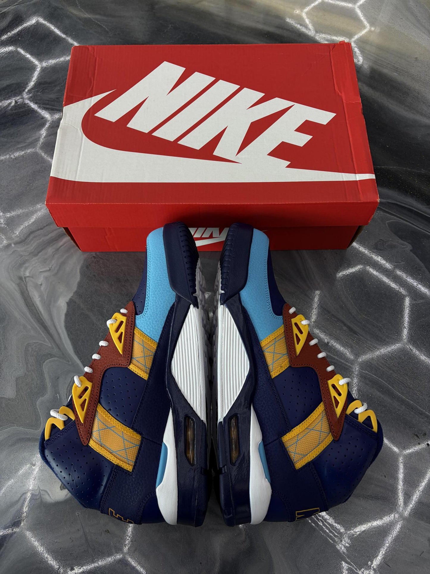 Nike Air Trainer SC High "LA Rams" Used Size 9.5