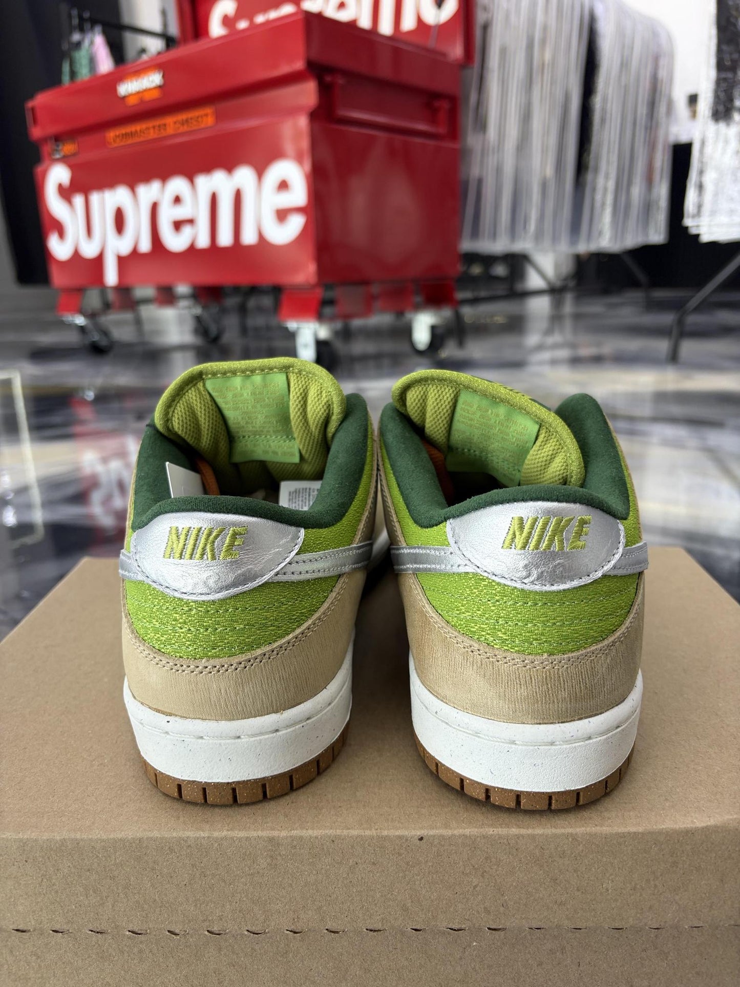 Nike SB Dunk Low "Escargot" Used Size 9.5