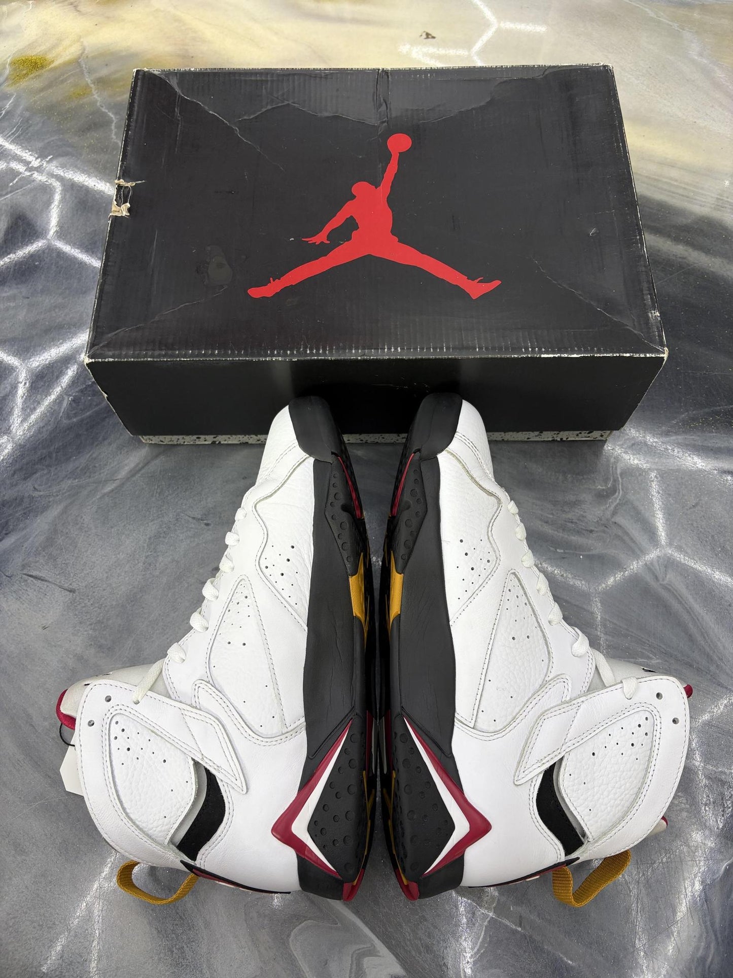 Jordan 7 "Cardinal" Used Size 9.5