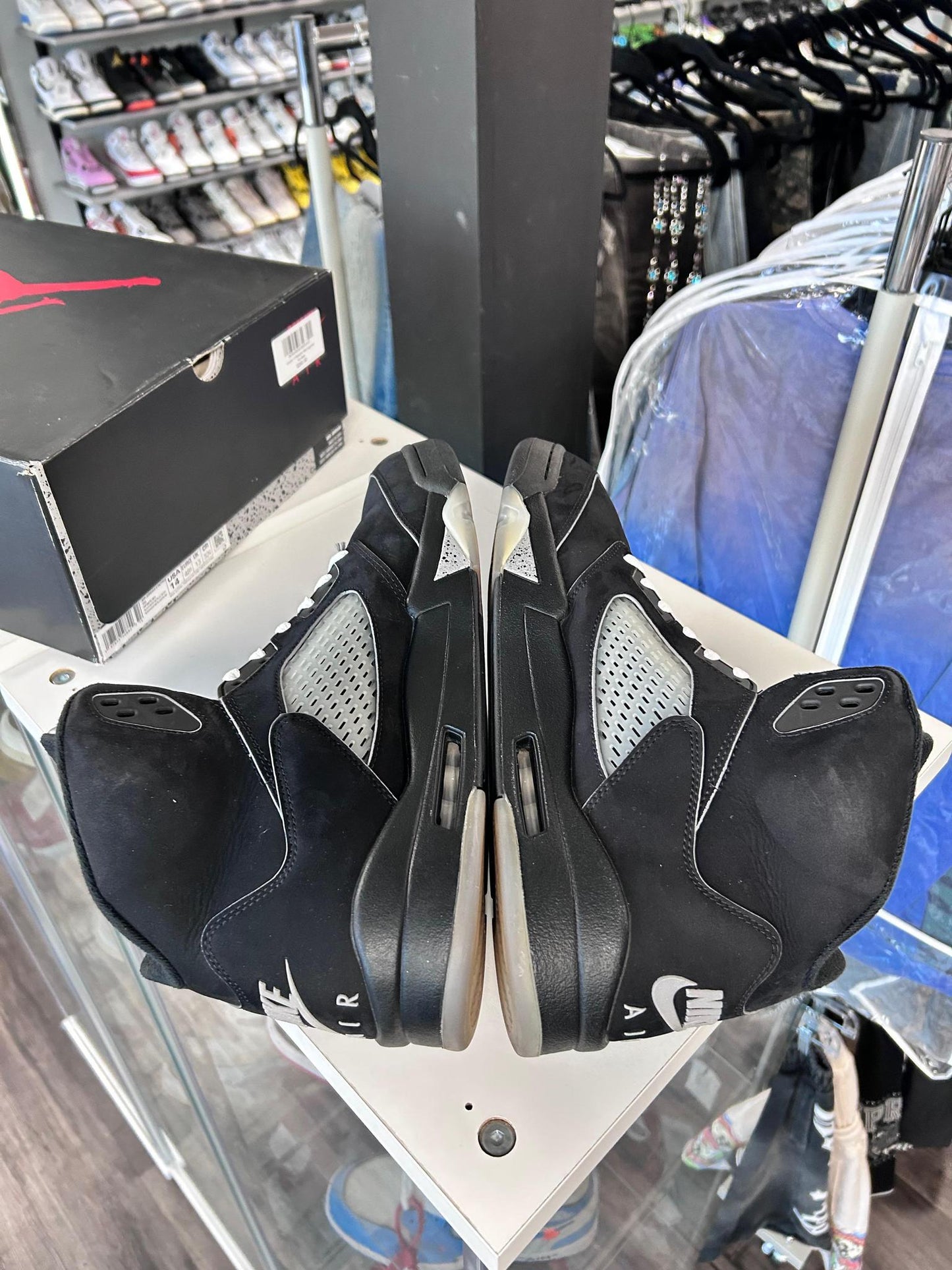 Jordan 5 "Metallic Reimagined" Used Size 14