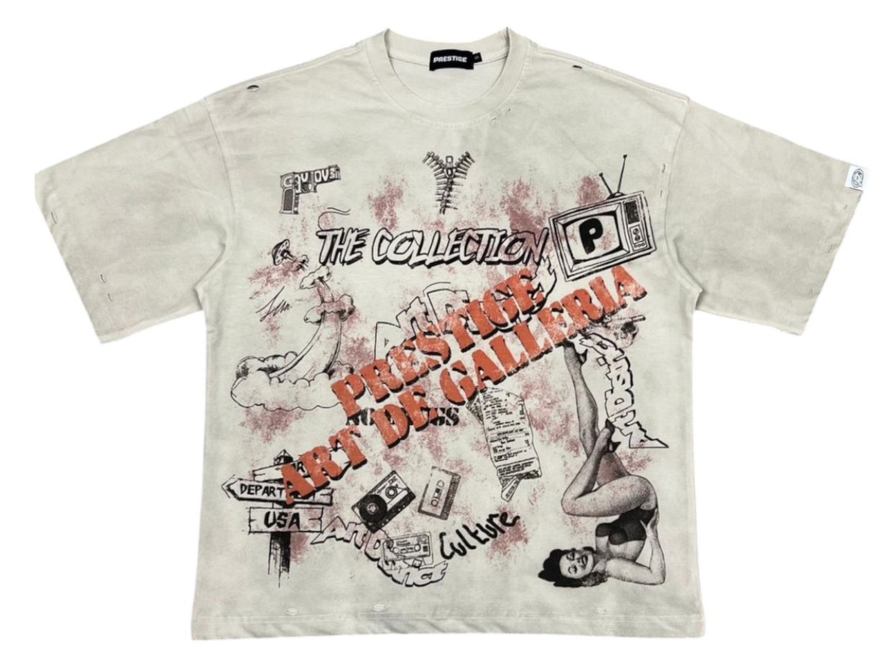 Prestige De Galleria Tee "White"