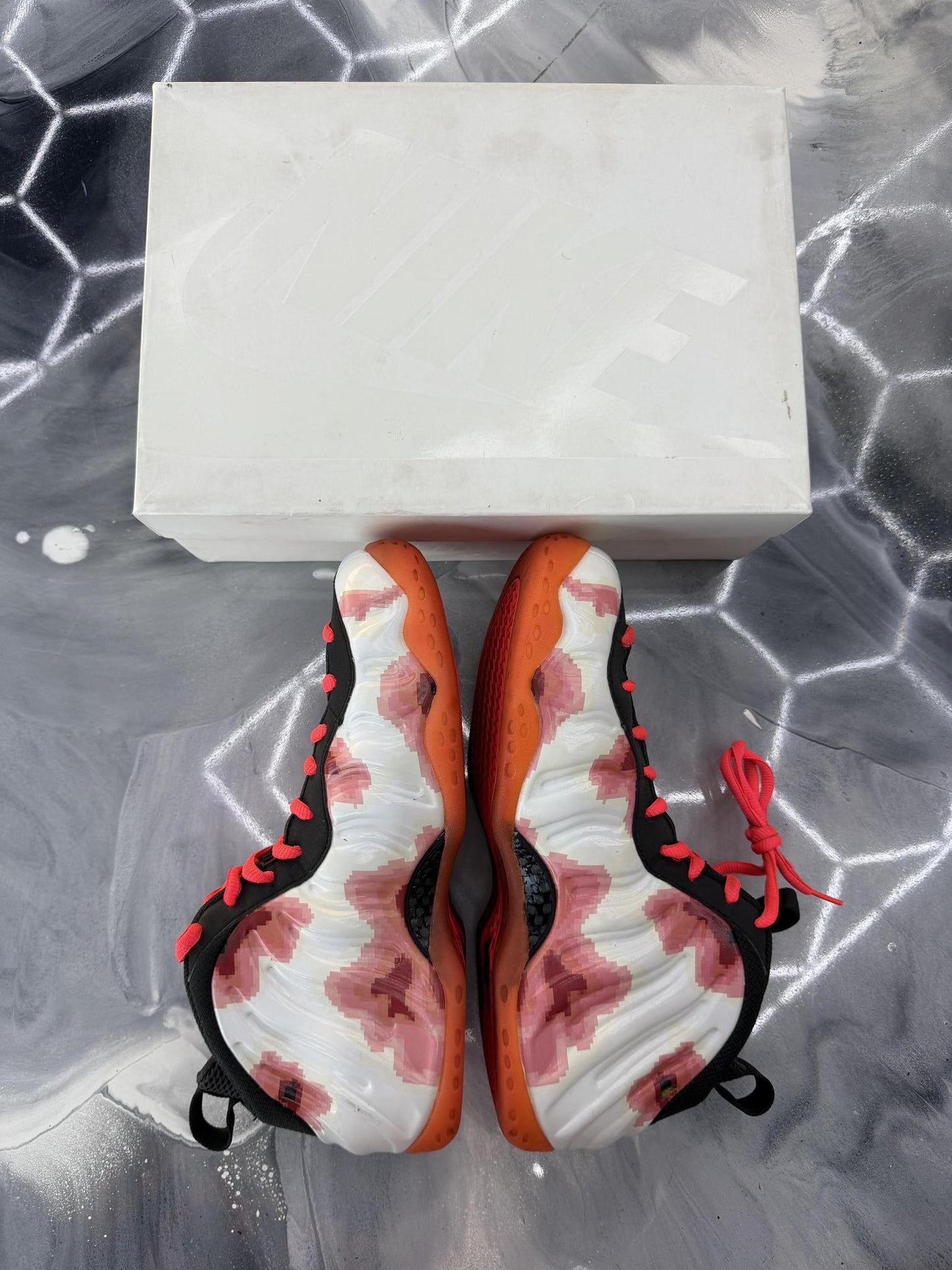 Nike Foamposite One "Thermal" Map Used Size 12